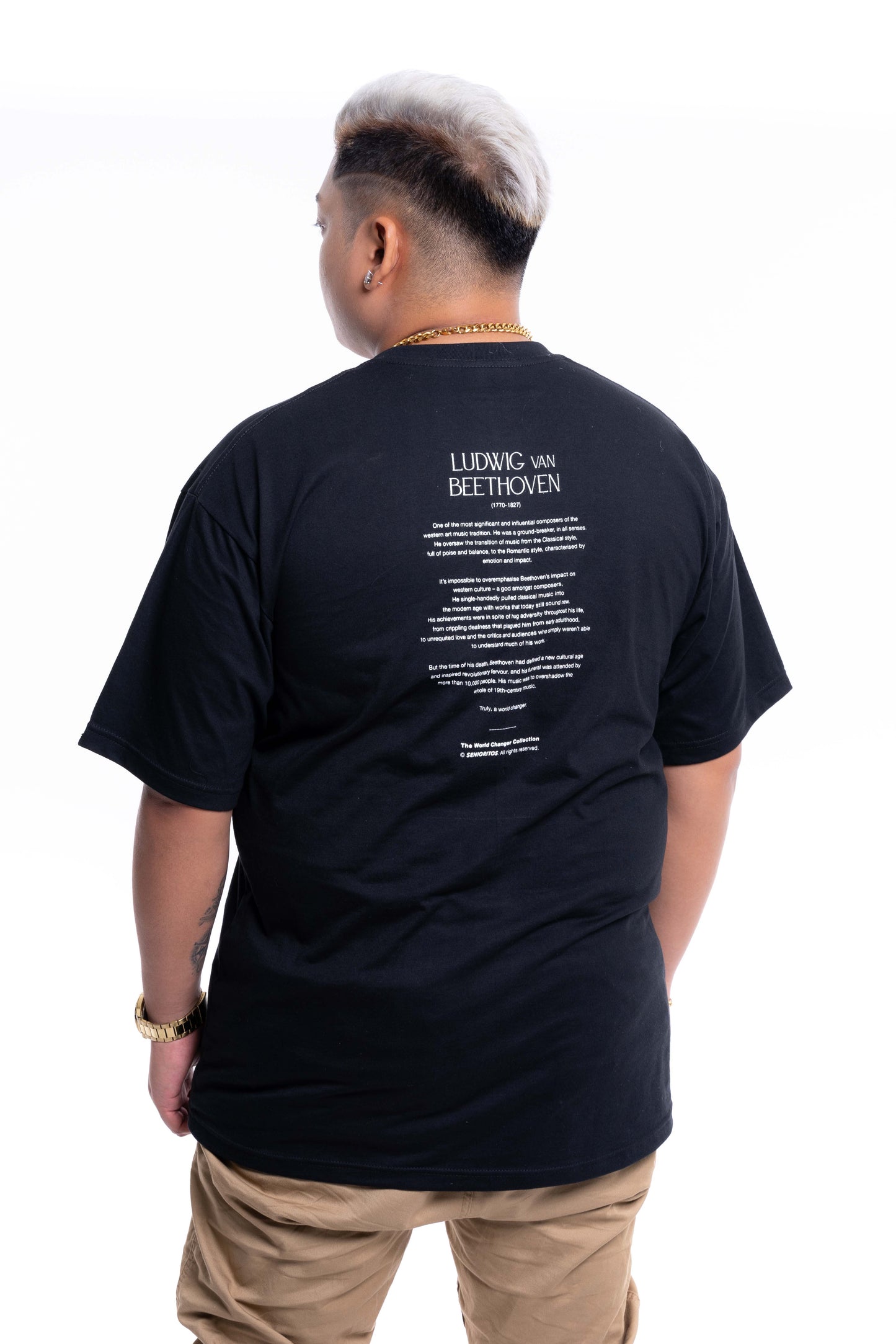 BEETHOVEN TEE | BLACK