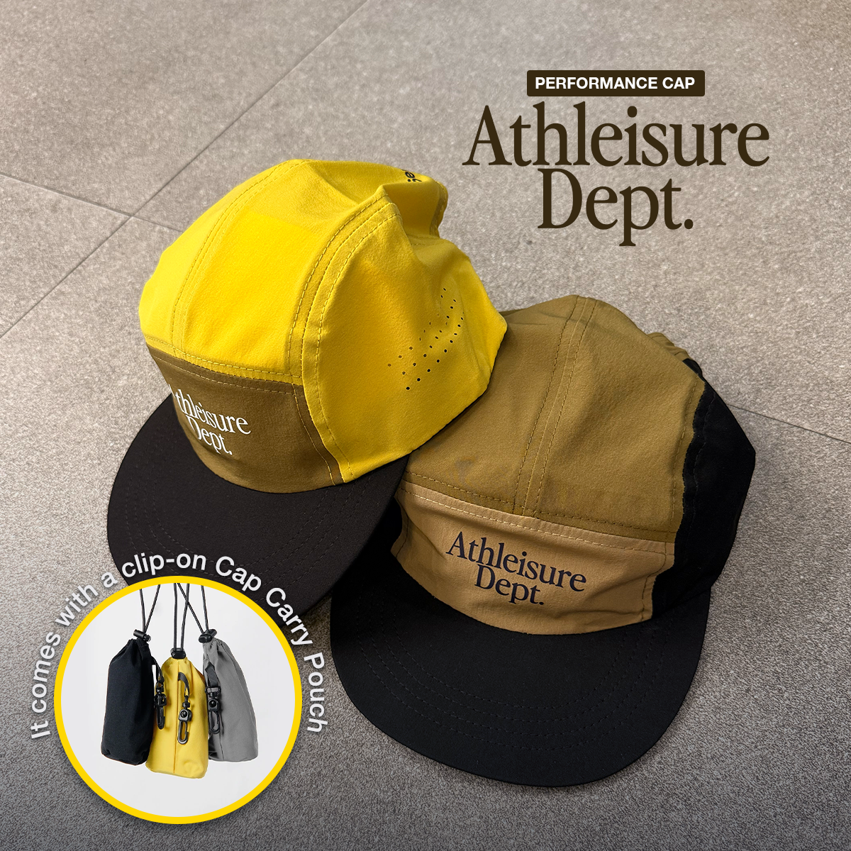 ATHLEISURE DEPT PERFORMANCE CAP | 02