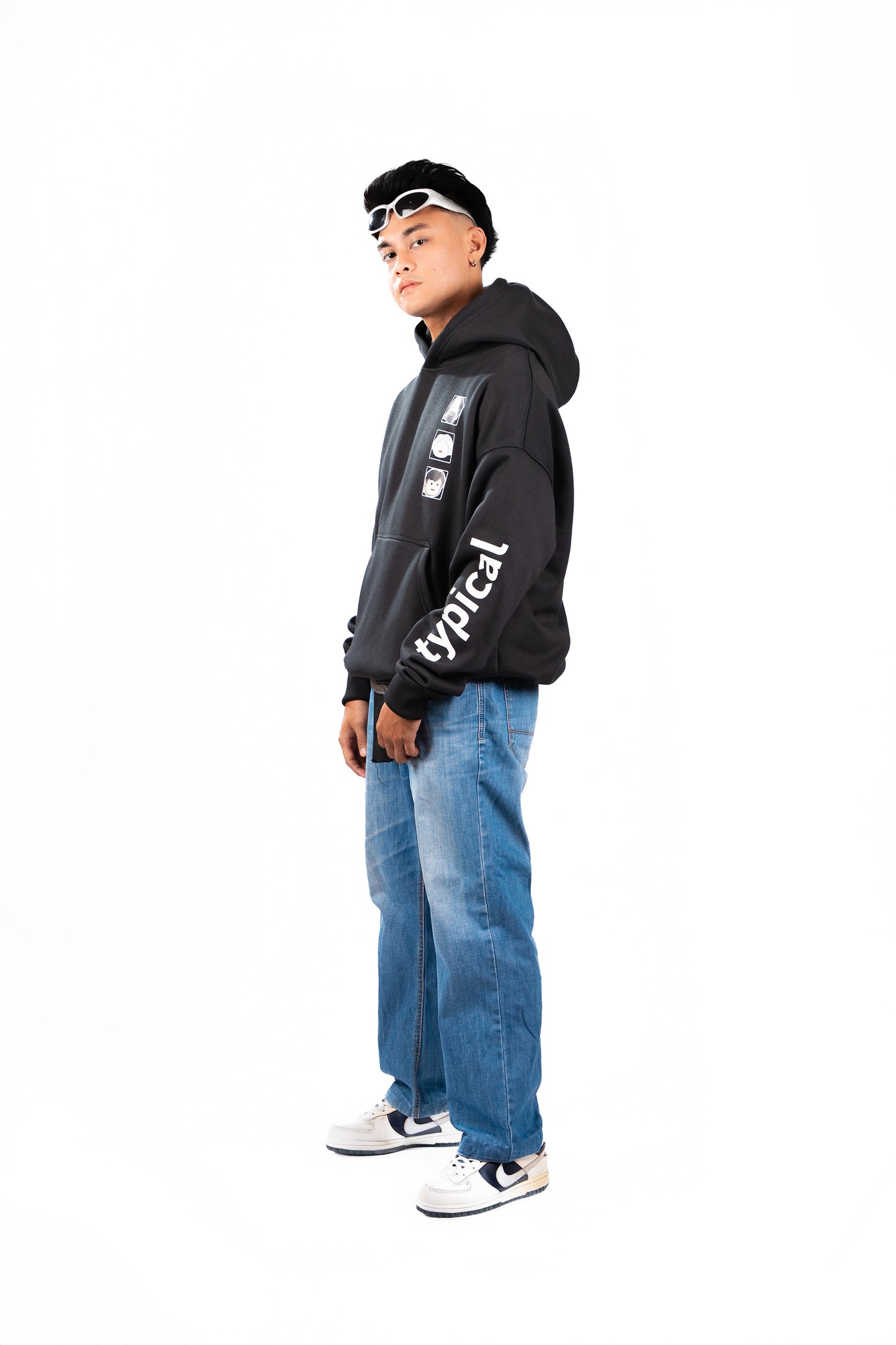 TPC DAY ONES OVERSIZED HOODIE | BLACK | TPCxSENIORITOS® COLLABORATION