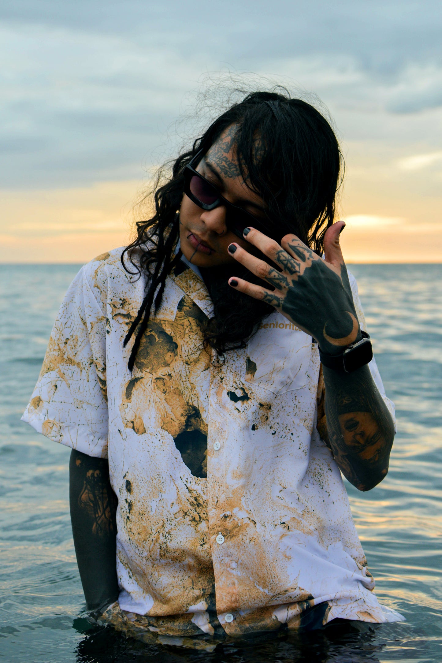 CORON BUTTON DOWN POLO | DIRTY WHITE