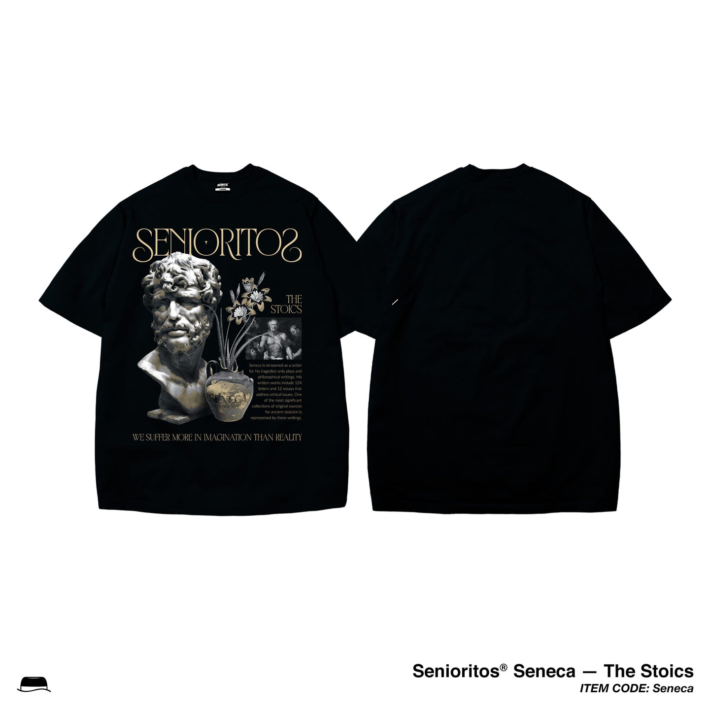 SENECA TEE | BLACK