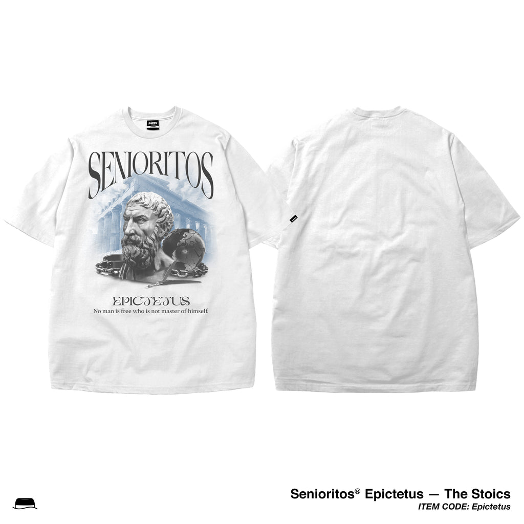 EPICTETUS TEE | WHITE