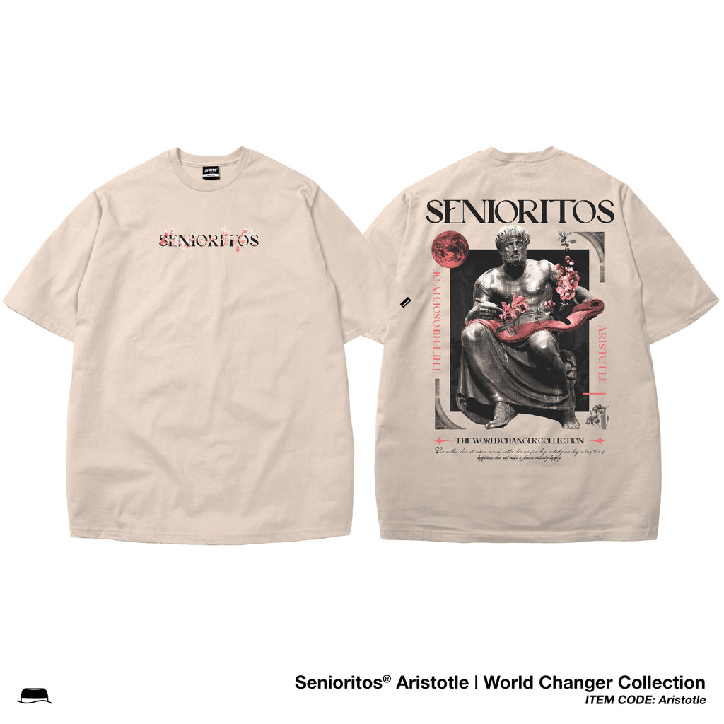 ARISTOTLE TEE | BEIGE
