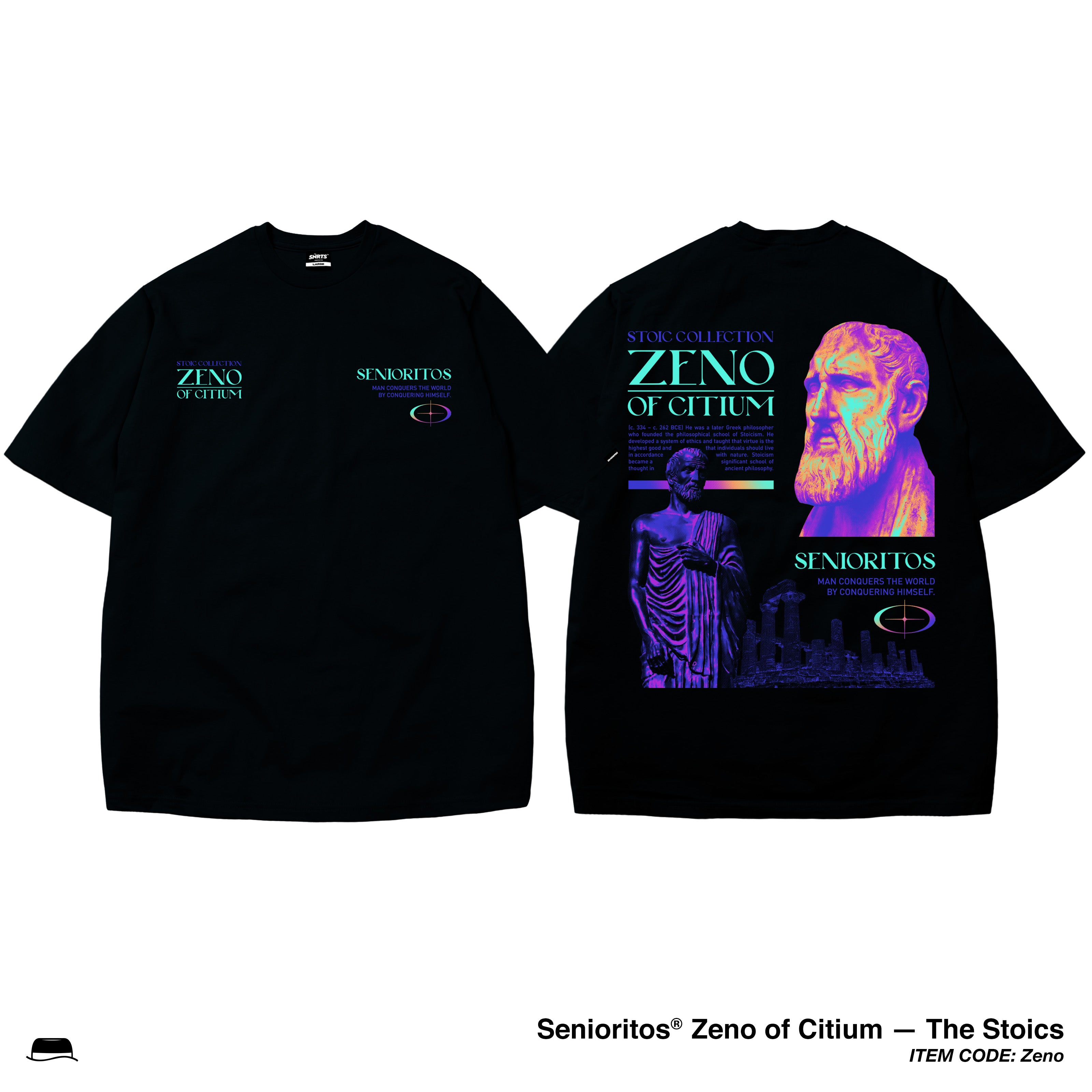 ZENO TEE | BLACK