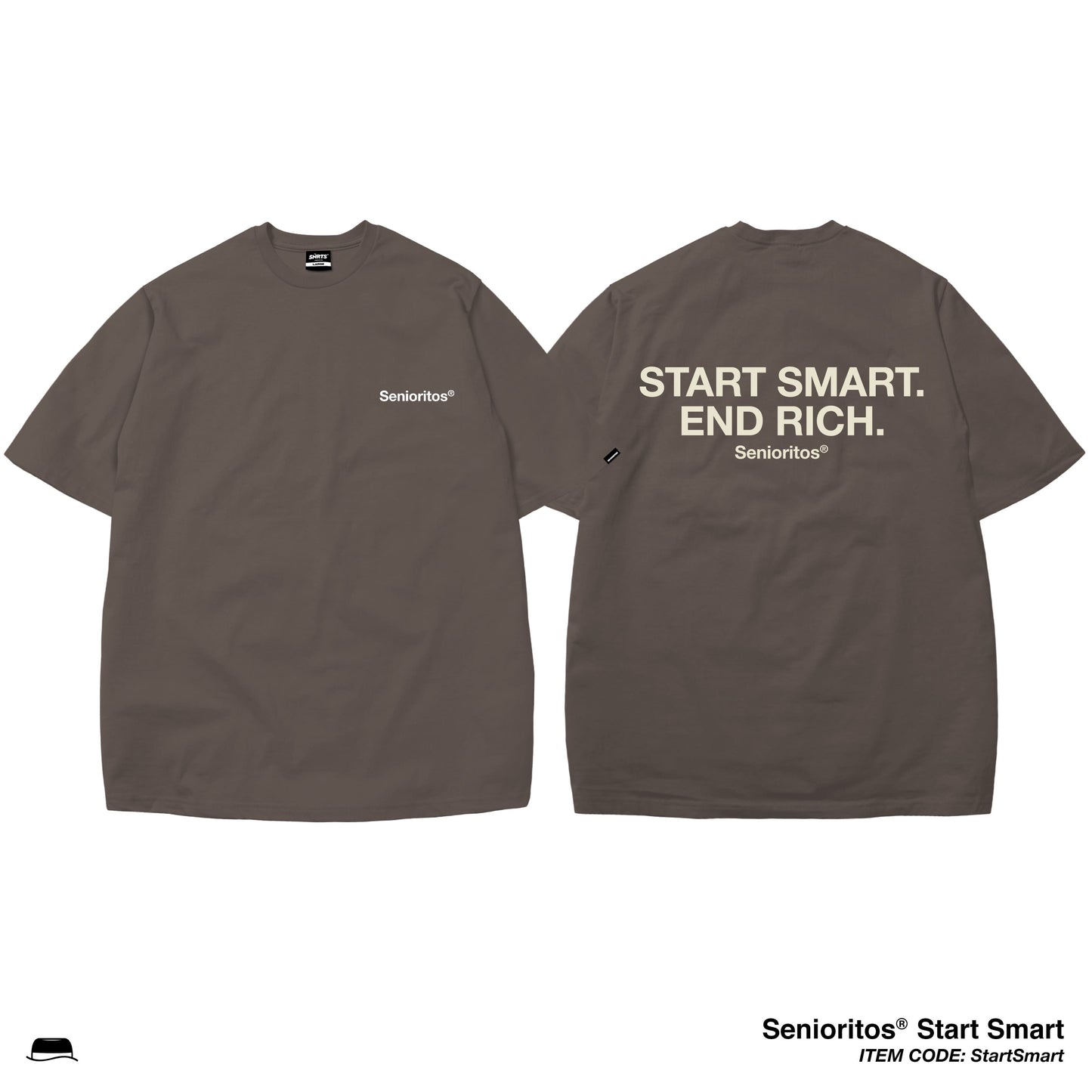 START SMART TEE | KHAKI BROWN