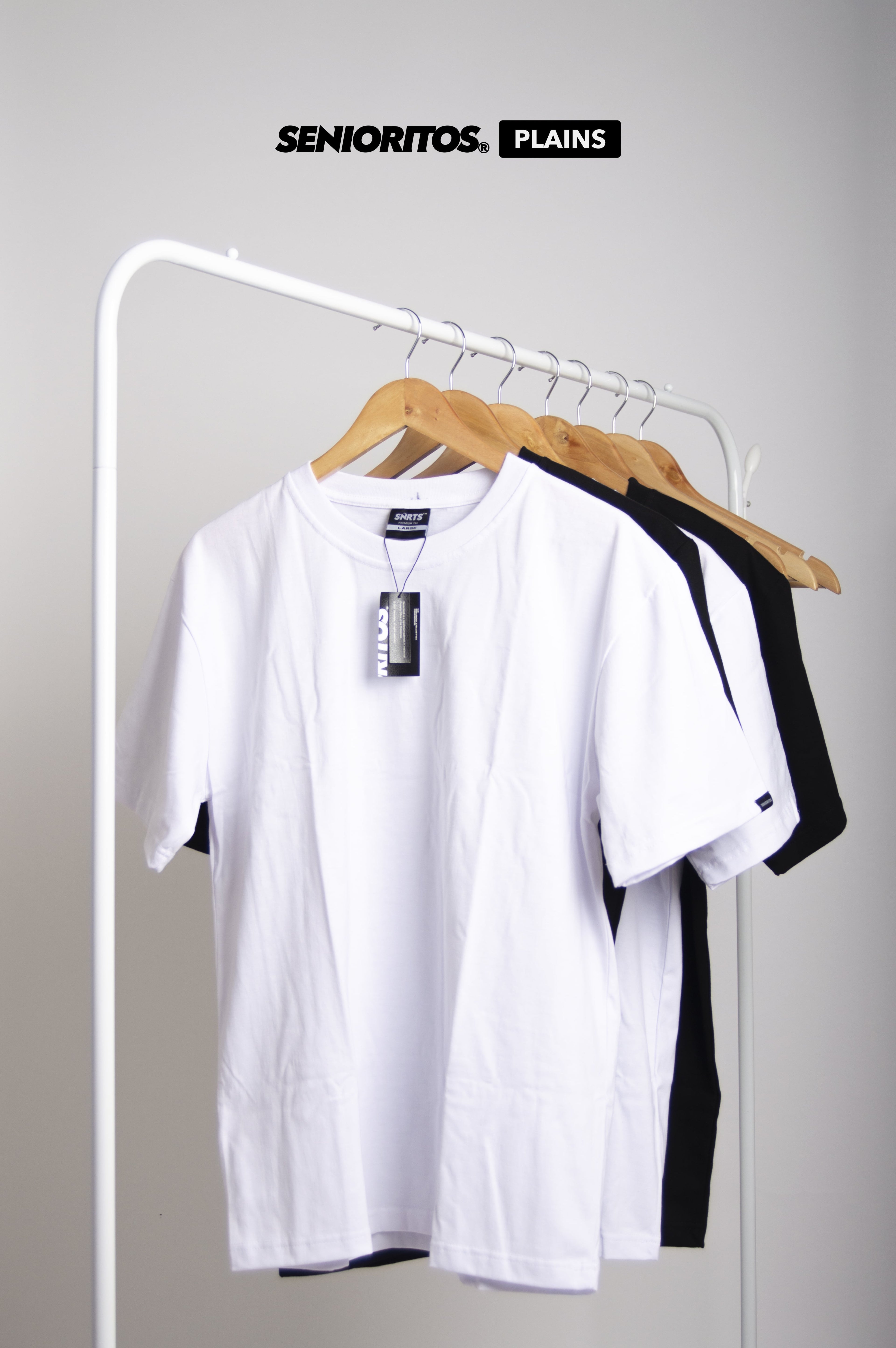REGULAR PLAIN TEE | WHITE