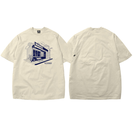 FLAGSHIP TEE | BEIGE