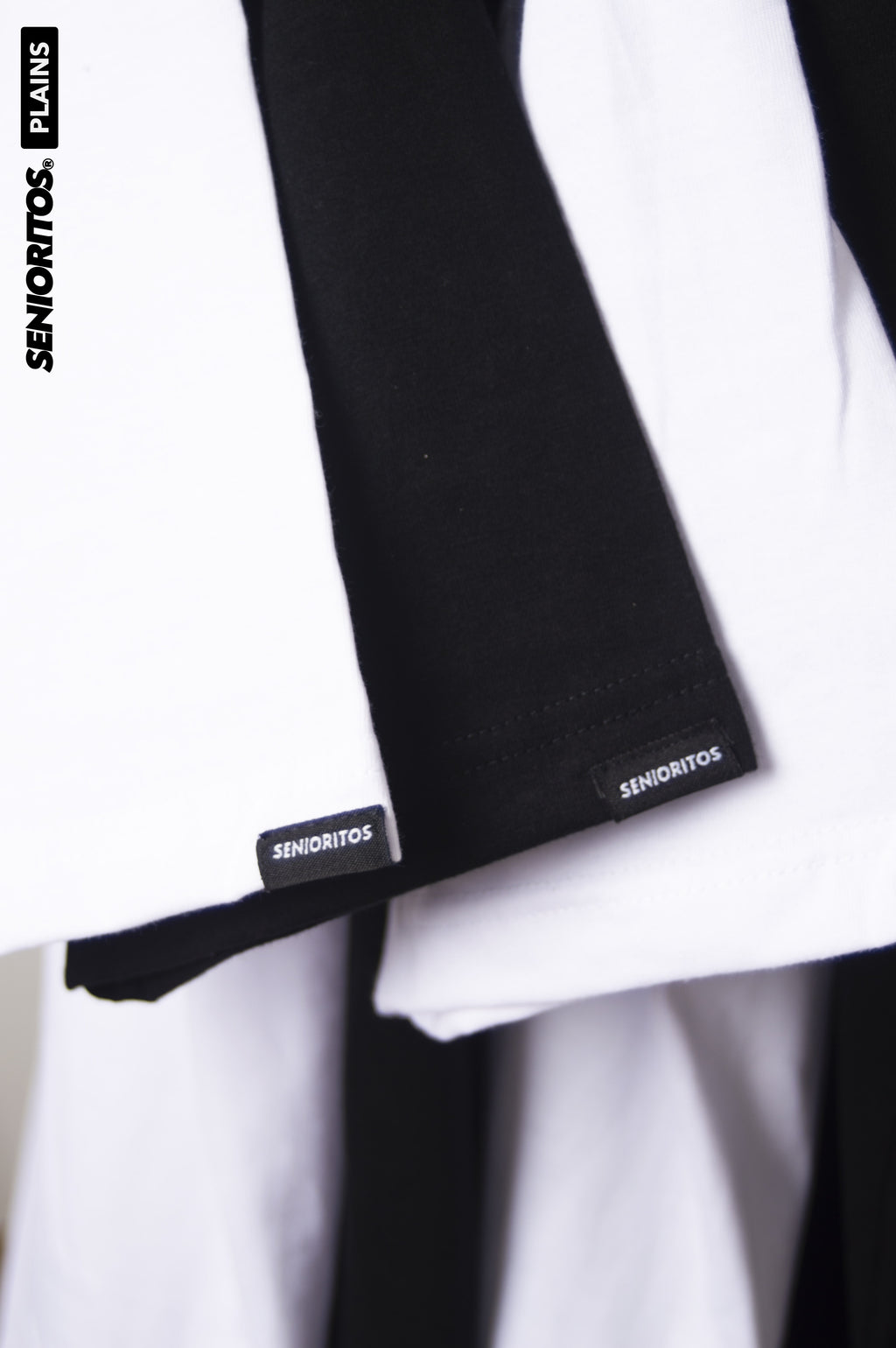 REGULAR PLAIN TEE | BLACK