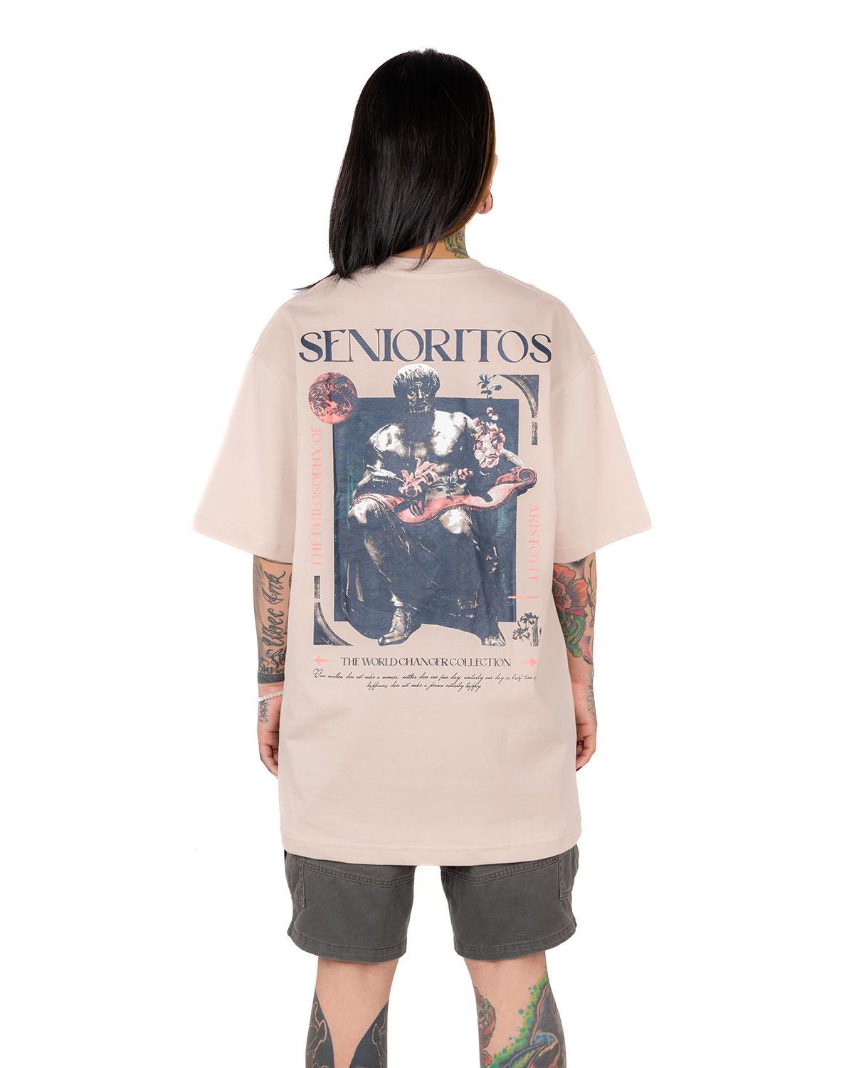 ARISTOTLE TEE | BEIGE