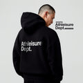 ATHLEISURE DEPT OVERSIZED HOODIE | BLACK