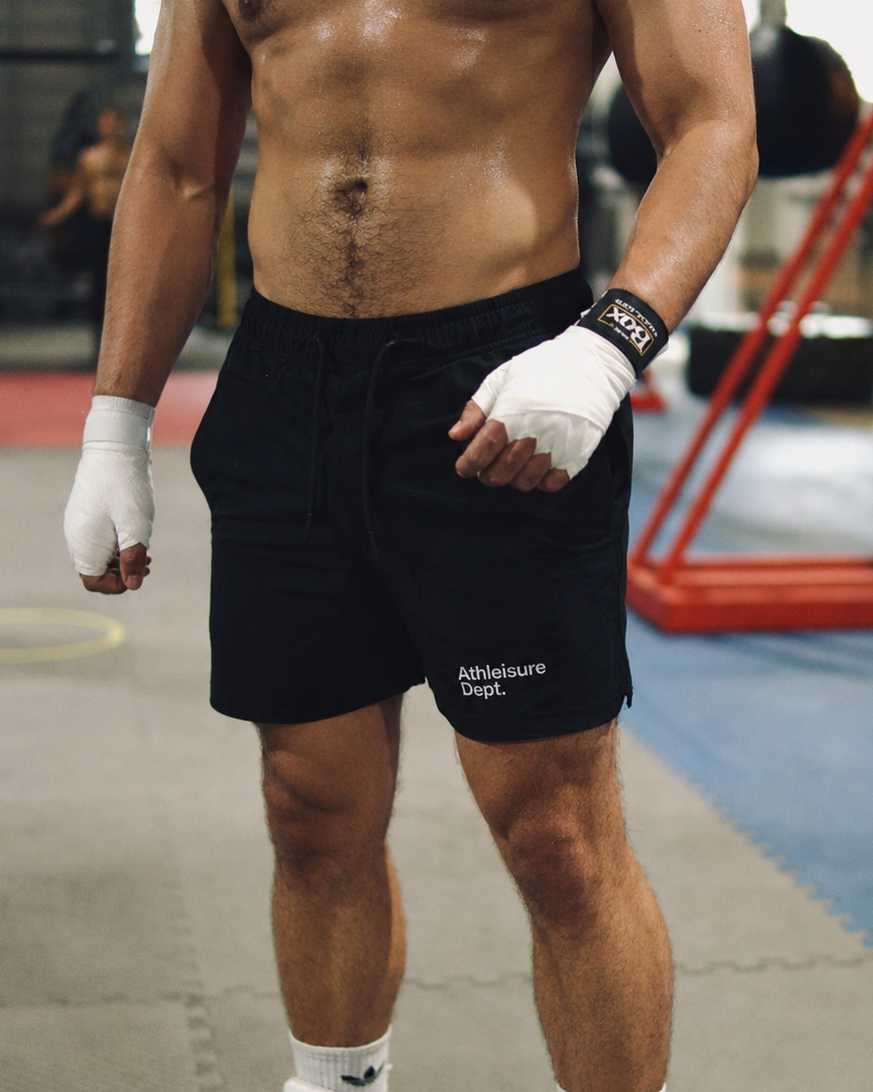 ATHLEISURE DEPT PERFORMANCE SHORT | JET BLACK