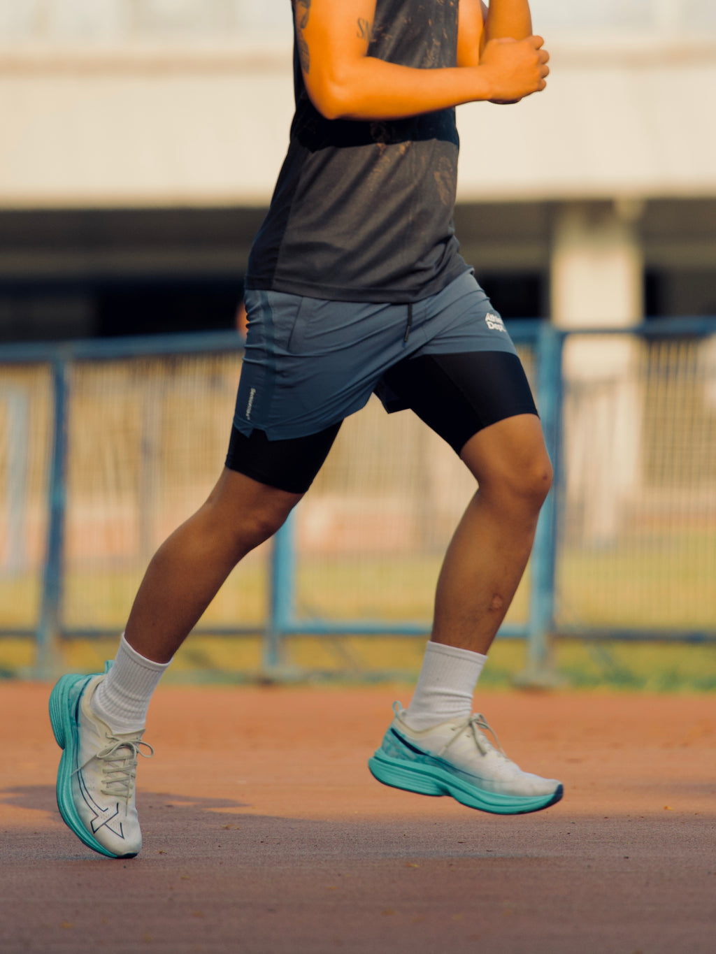 ATHLEISURE DEPT PERFORMANCE SHORT | COMMAND BLUE