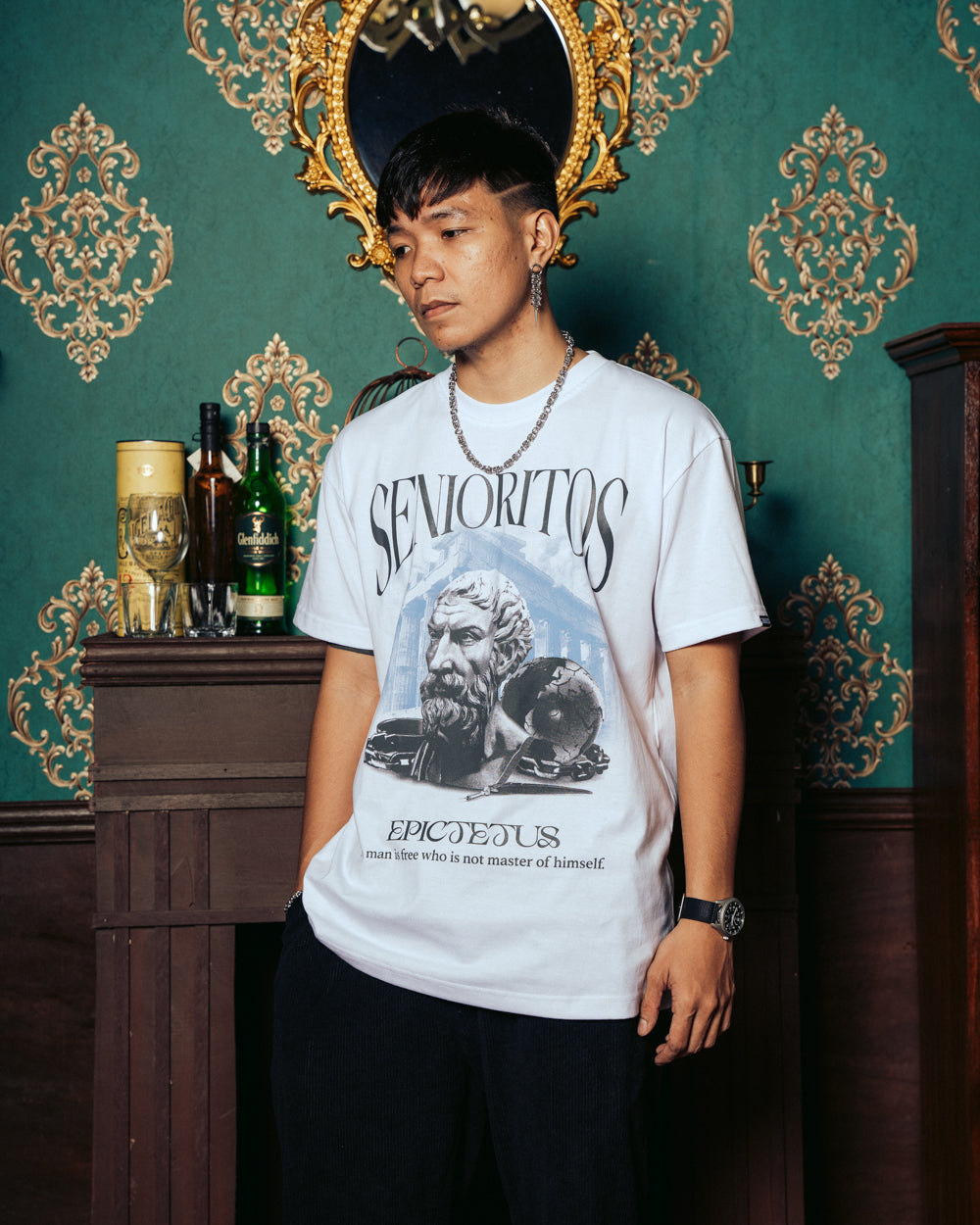 EPICTETUS TEE | WHITE