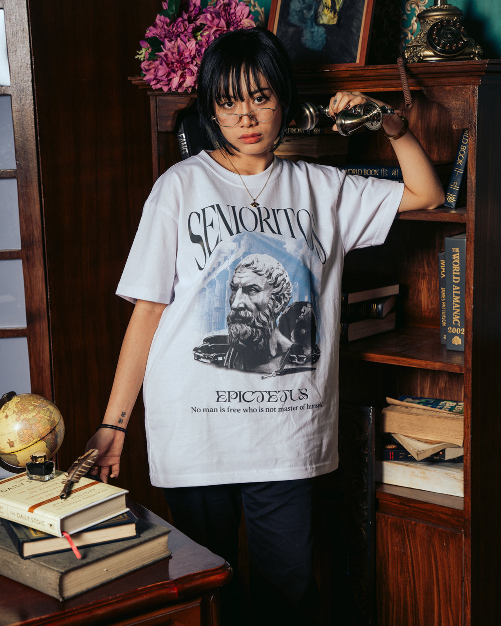 EPICTETUS TEE | WHITE