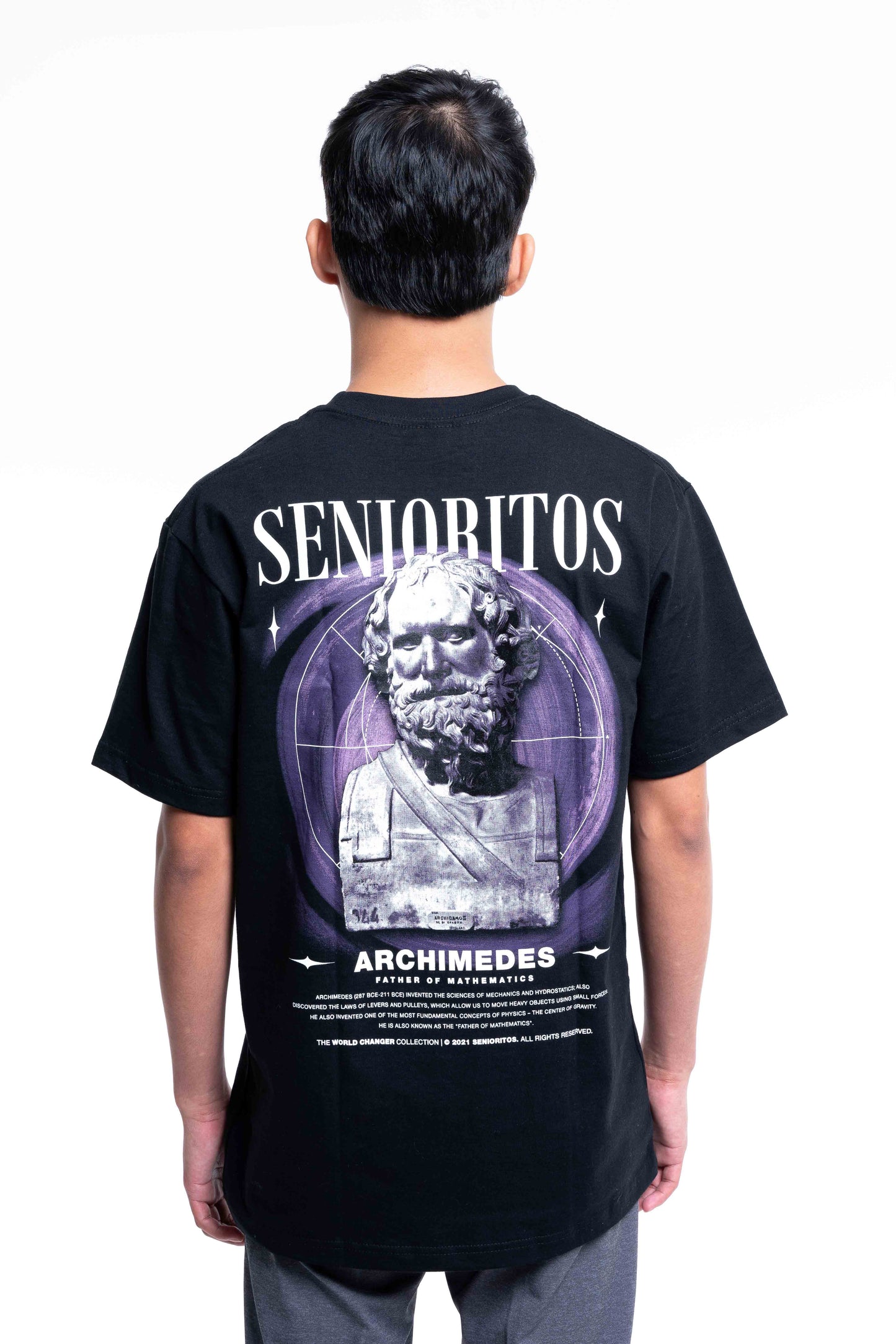 ARCHIMEDES TEE | BLACK