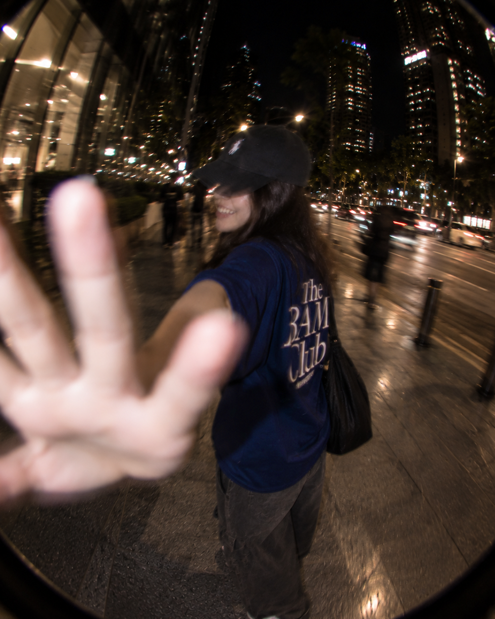3AM CLUB BOXY TEE | MIDNIGHT BLUE