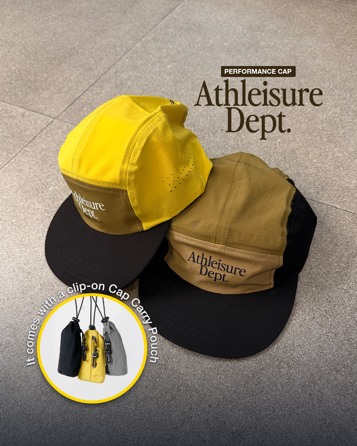 ATHLEISURE DEPT PERFORMANCE CAP | 02