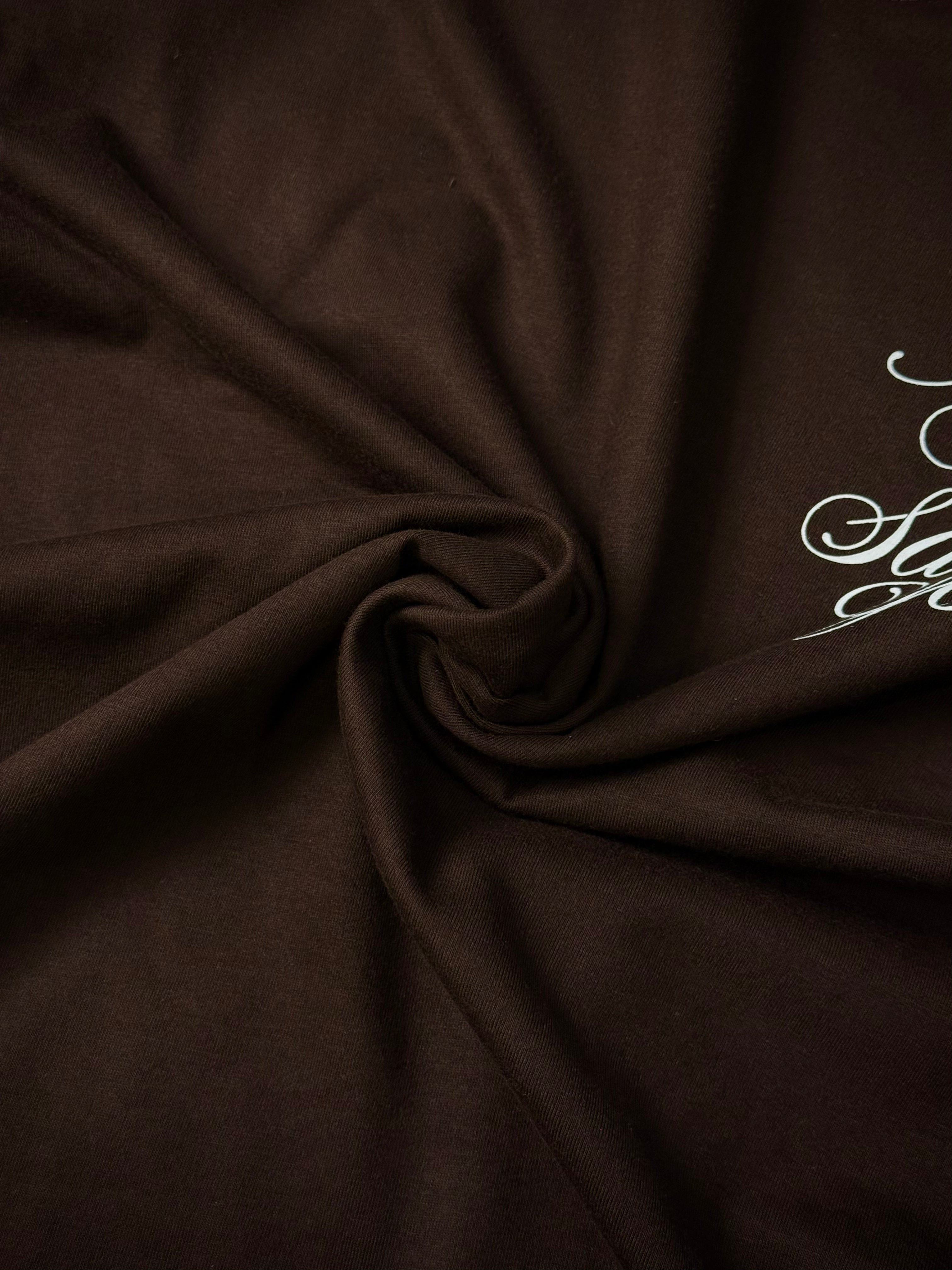 ART WILL SAVE YOU TEE | DARK BROWN