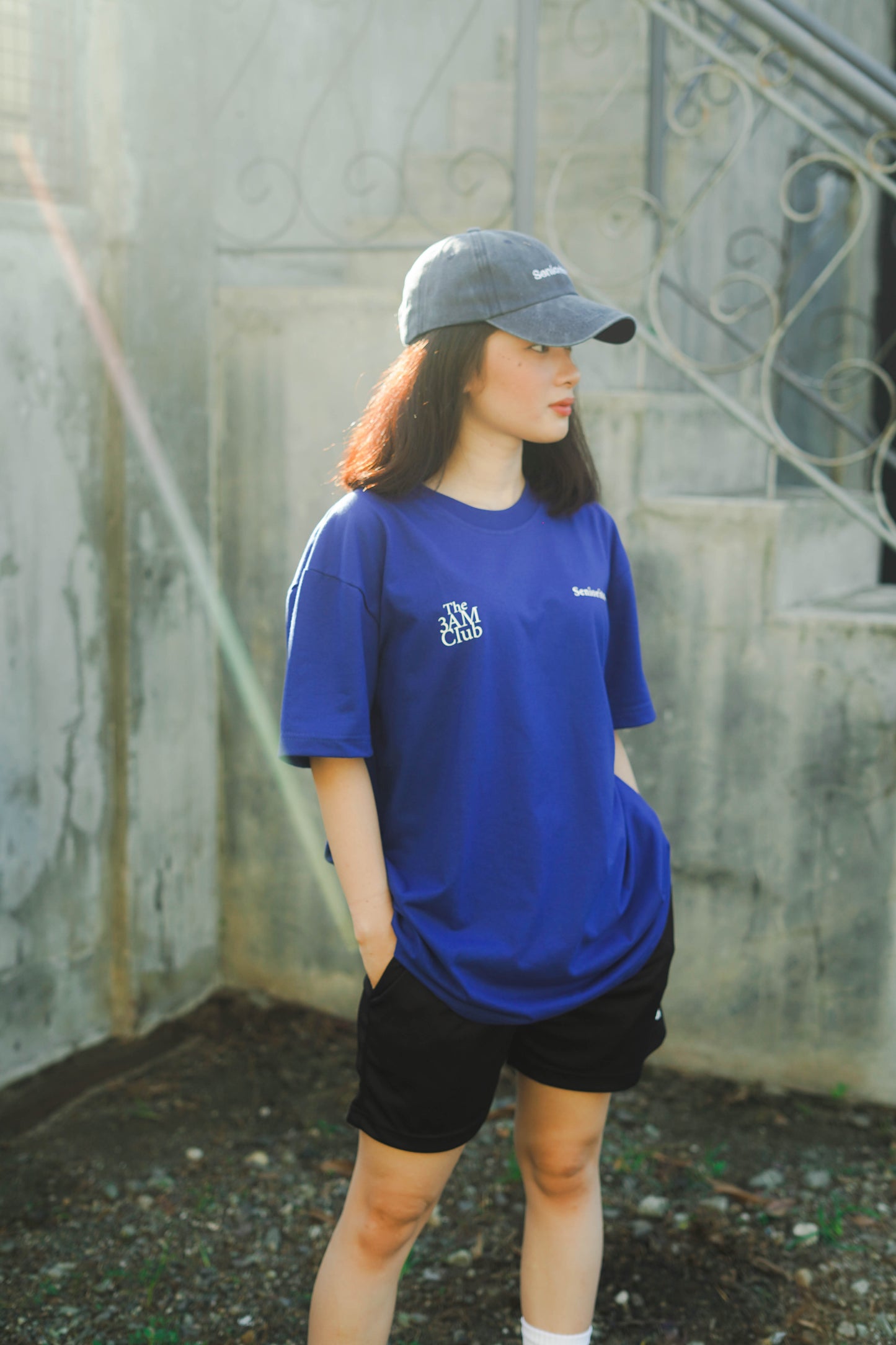 3AM CLUB TEE | BLUE