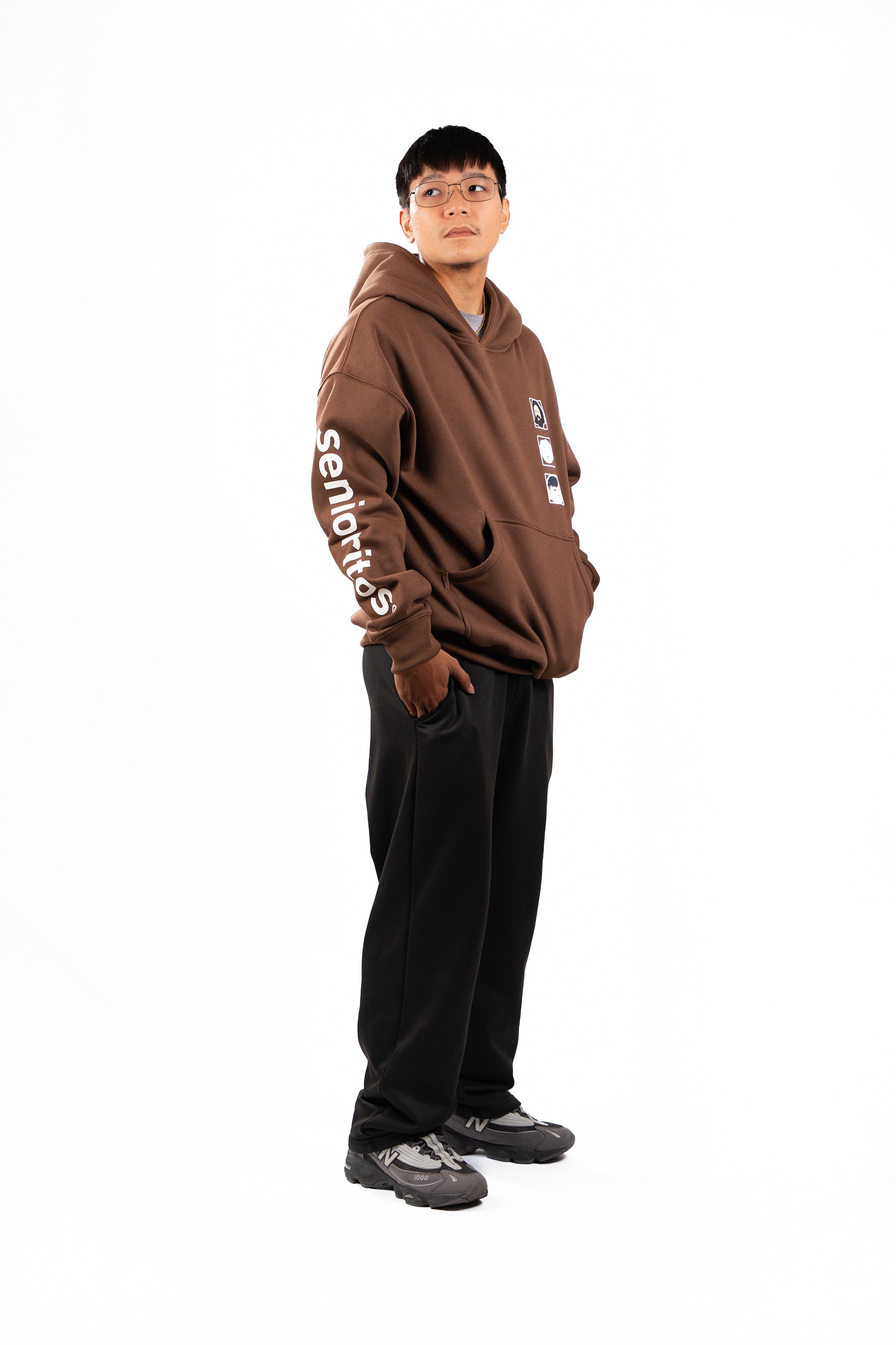 TPC DAY ONES OVERSIZED HOODIE | CHOCO BROWN | TPCxSENIORITOS® COLLABORATION