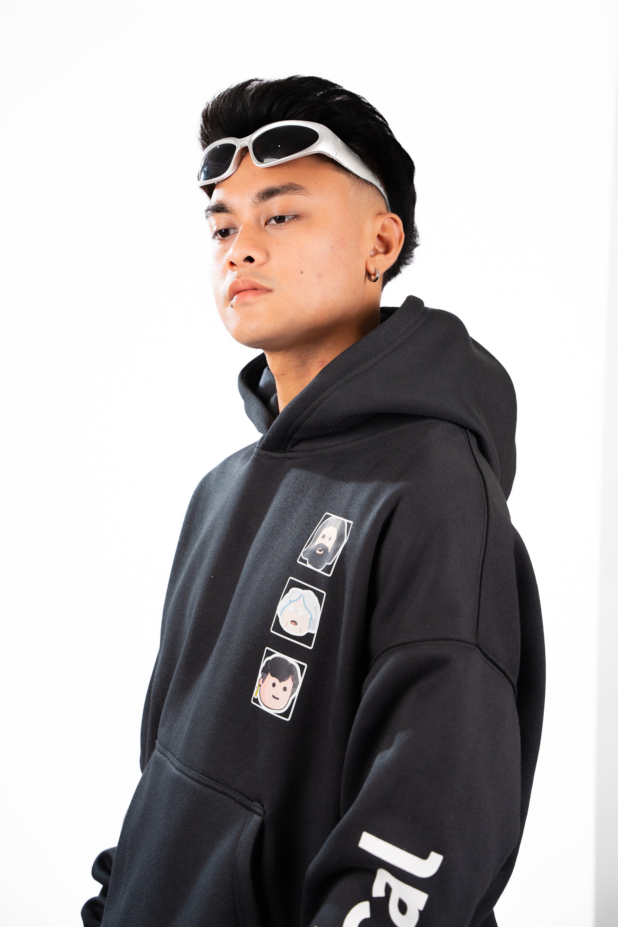 TPC DAY ONES OVERSIZED HOODIE | BLACK | TPCxSENIORITOS® COLLABORATION