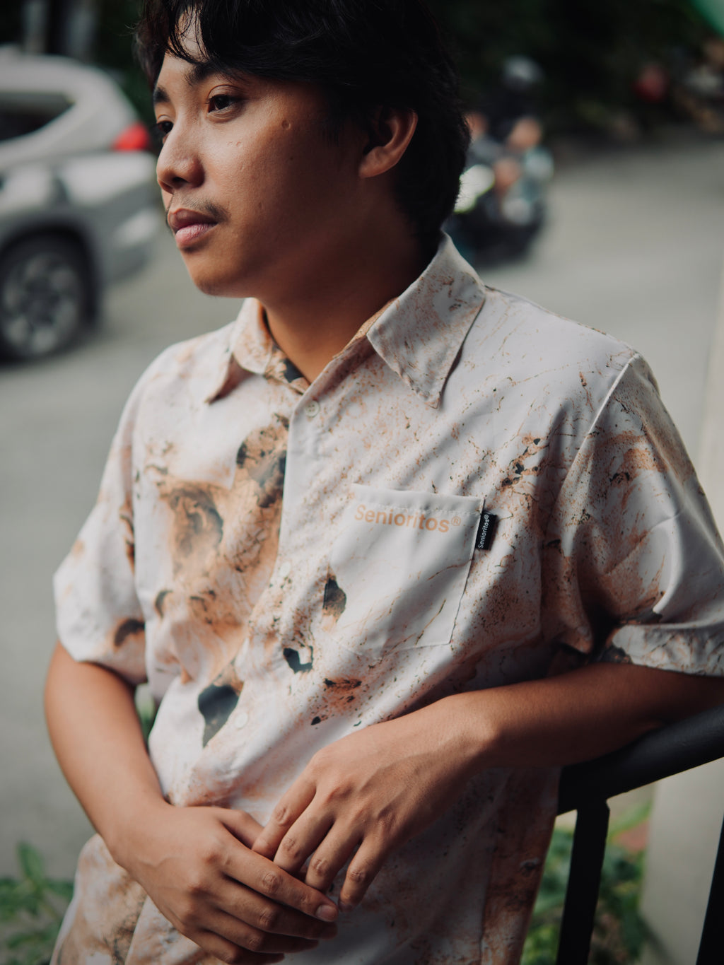 CORON BUTTON DOWN POLO | DIRTY WHITE