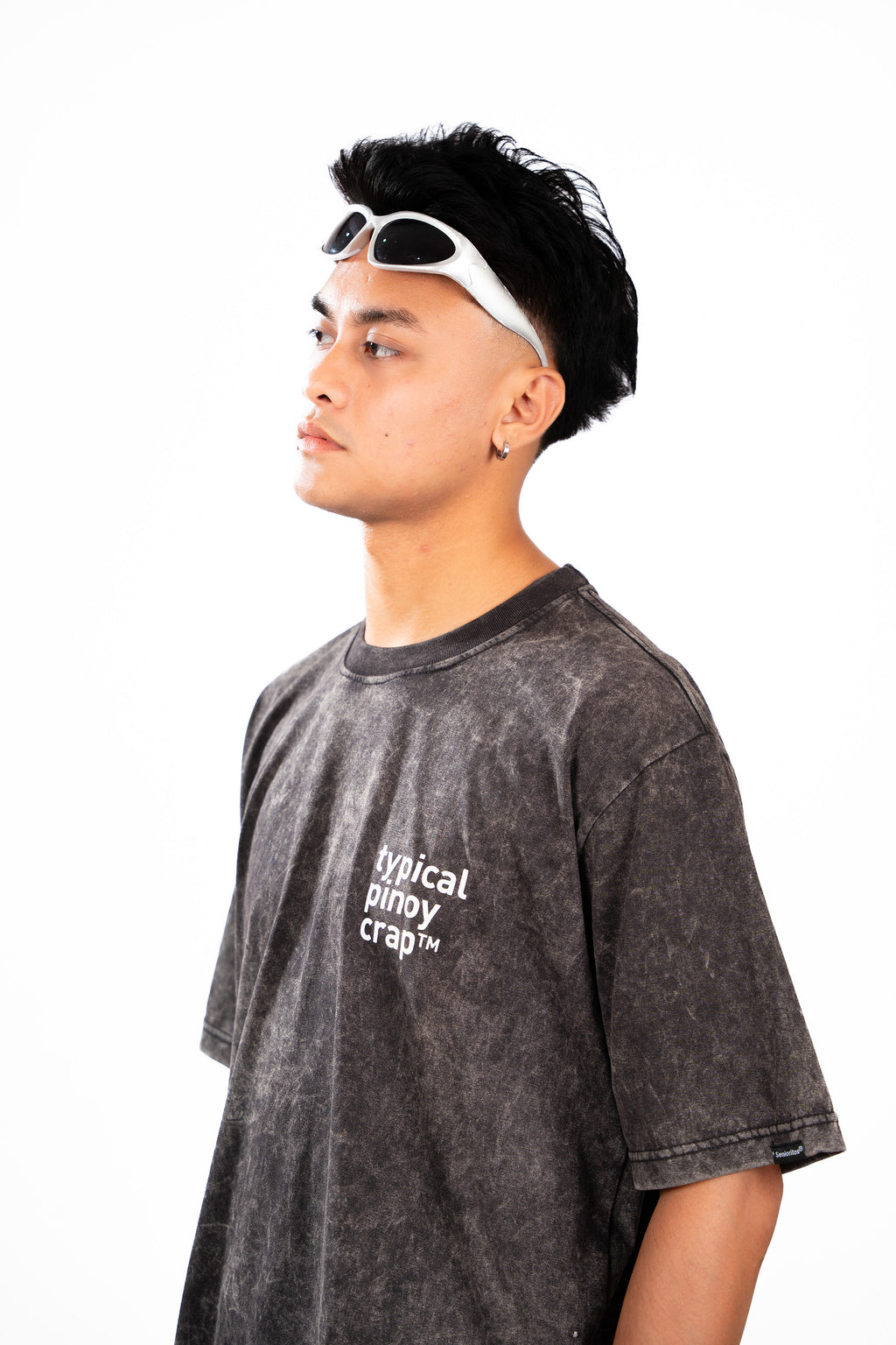 TPC ACID TEE (OVERSIZED) | BLACK | TPCxSENIORITOS® COLLABORATION