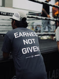EARNED NOT GIVEN TEE | GREY | THE LAB X SENIORITOS® COLLABORATION