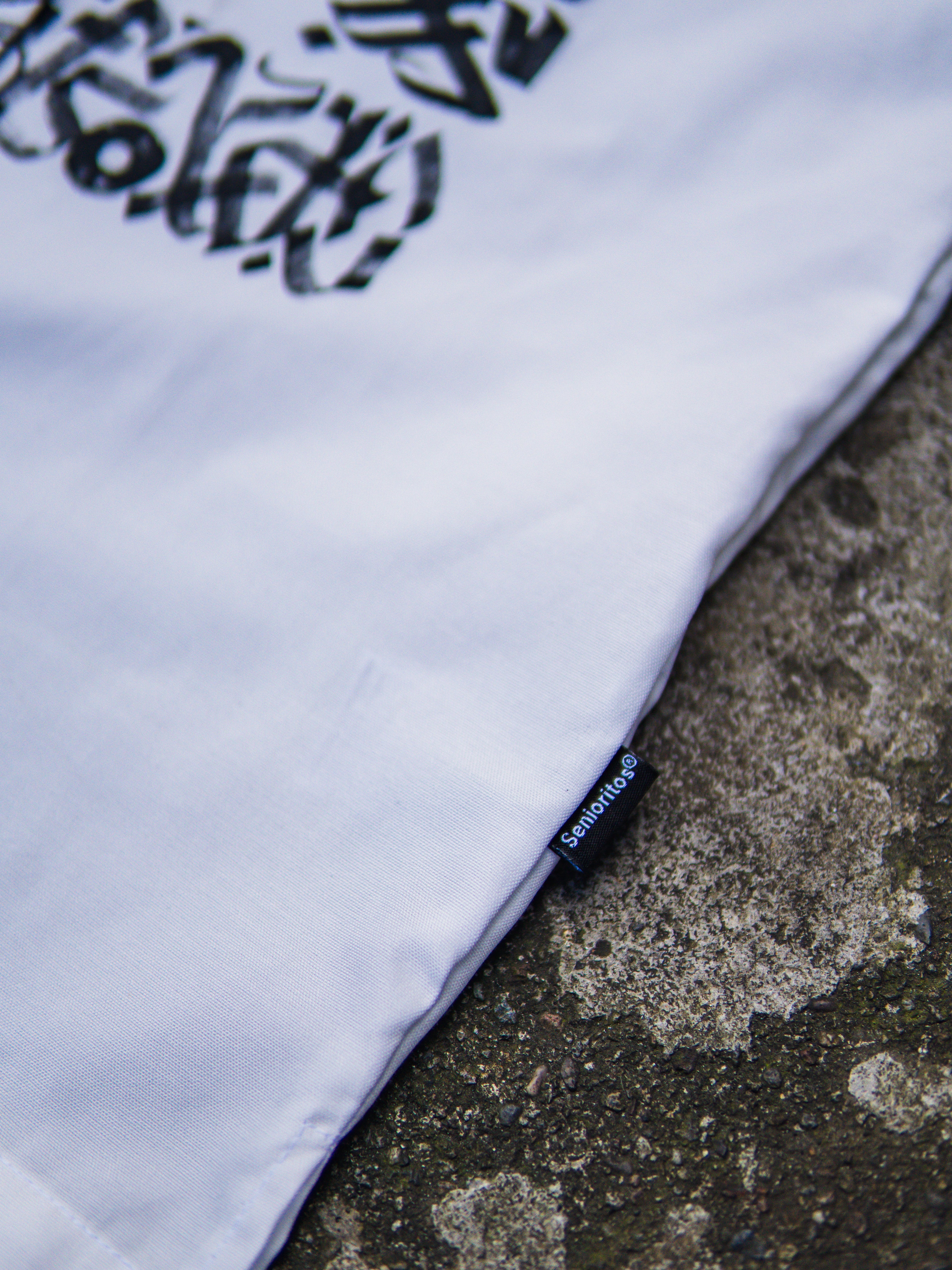 CALLIGRAFFITI BUTTON DOWN POLO 01 | WHITE