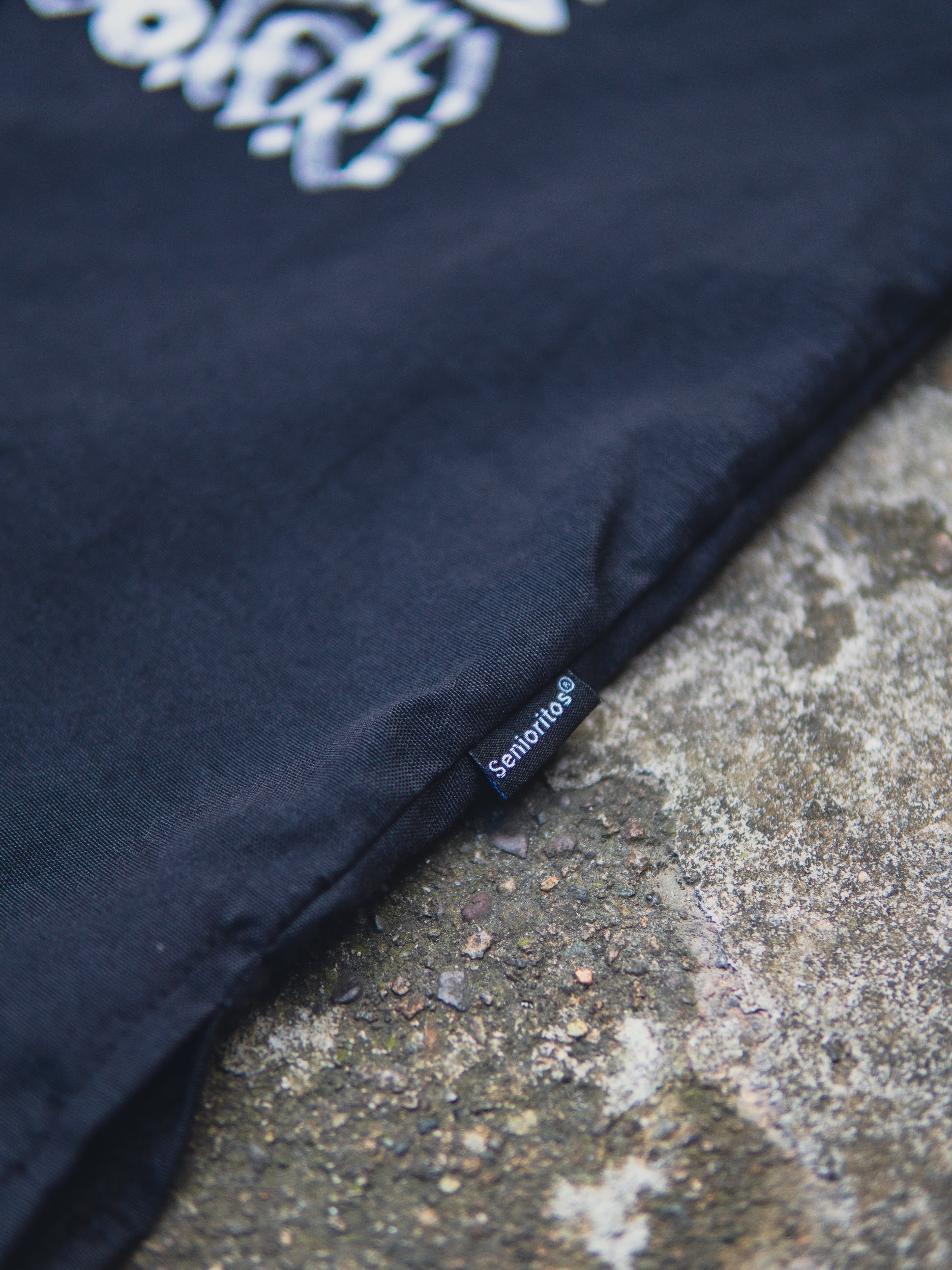 CALLIGRAFFITI BUTTON DOWN POLO 01 | MATTE BLACK