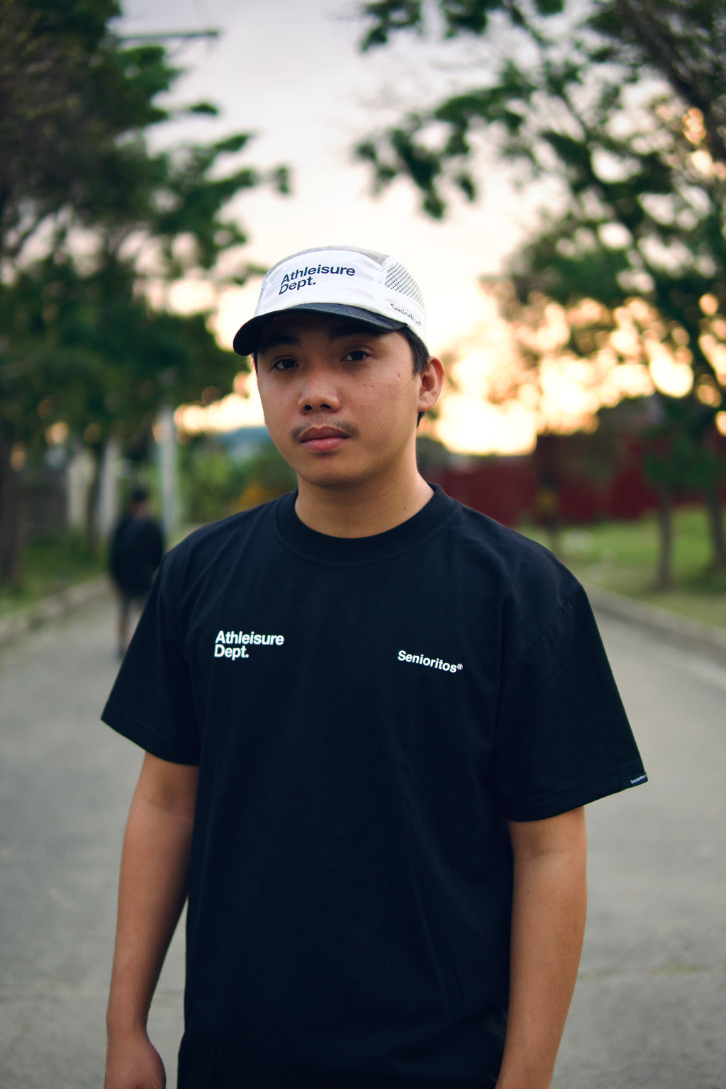 ATHLEISURE DEPT TEE | BLACK