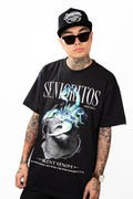 SILENT VENOM (SCORPION) TEE | BLACK