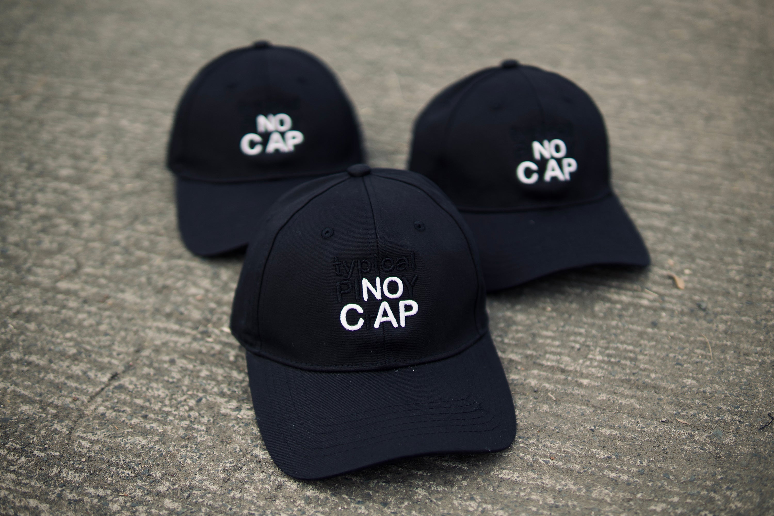 TPC NO CAP DADCAP V2 | BLACK ON BLACK | TPCxSENIORITOS® COLLABORATION