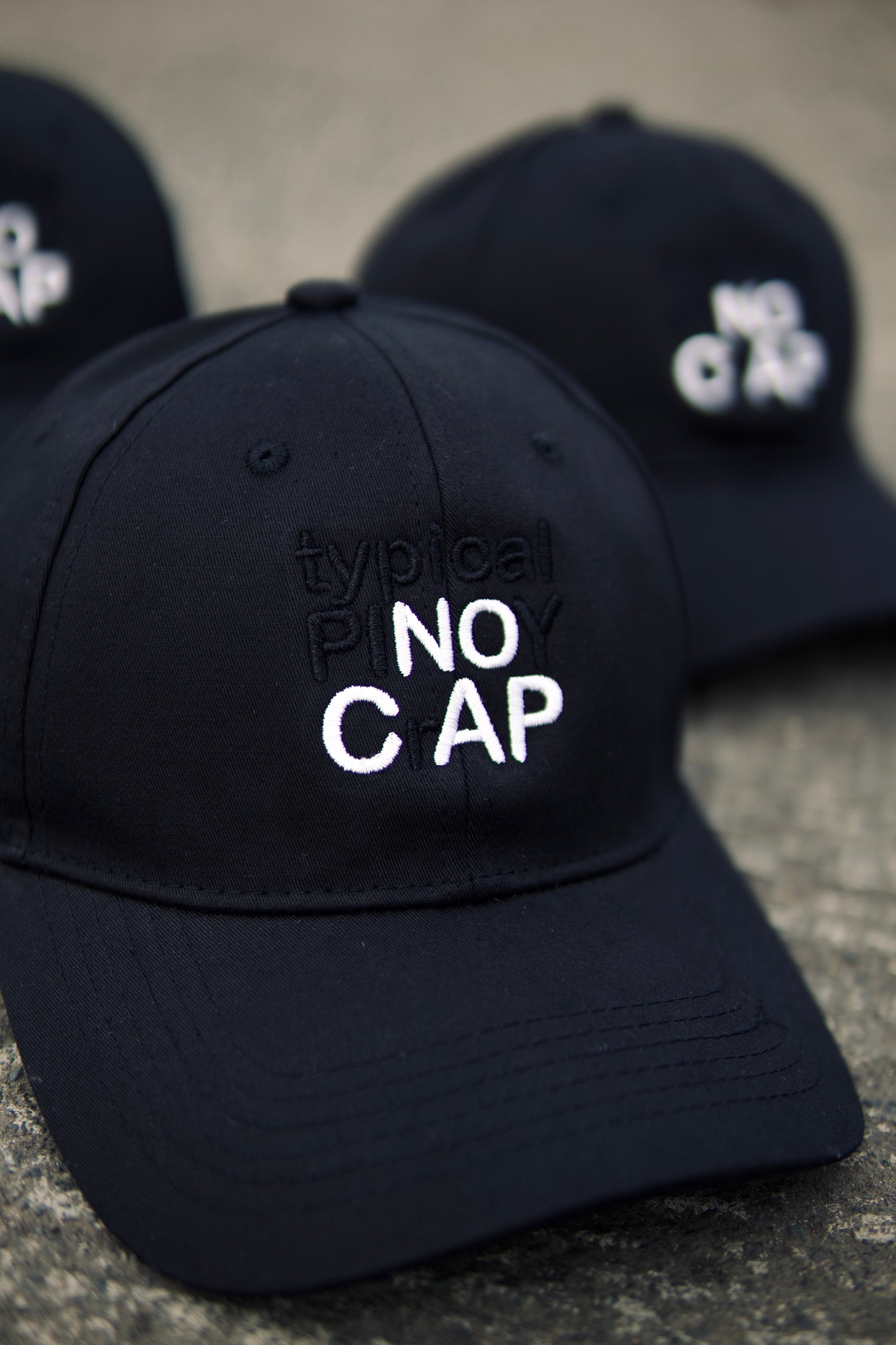 TPC NO CAP DADCAP V2 | BLACK ON BLACK | TPCxSENIORITOS® COLLABORATION