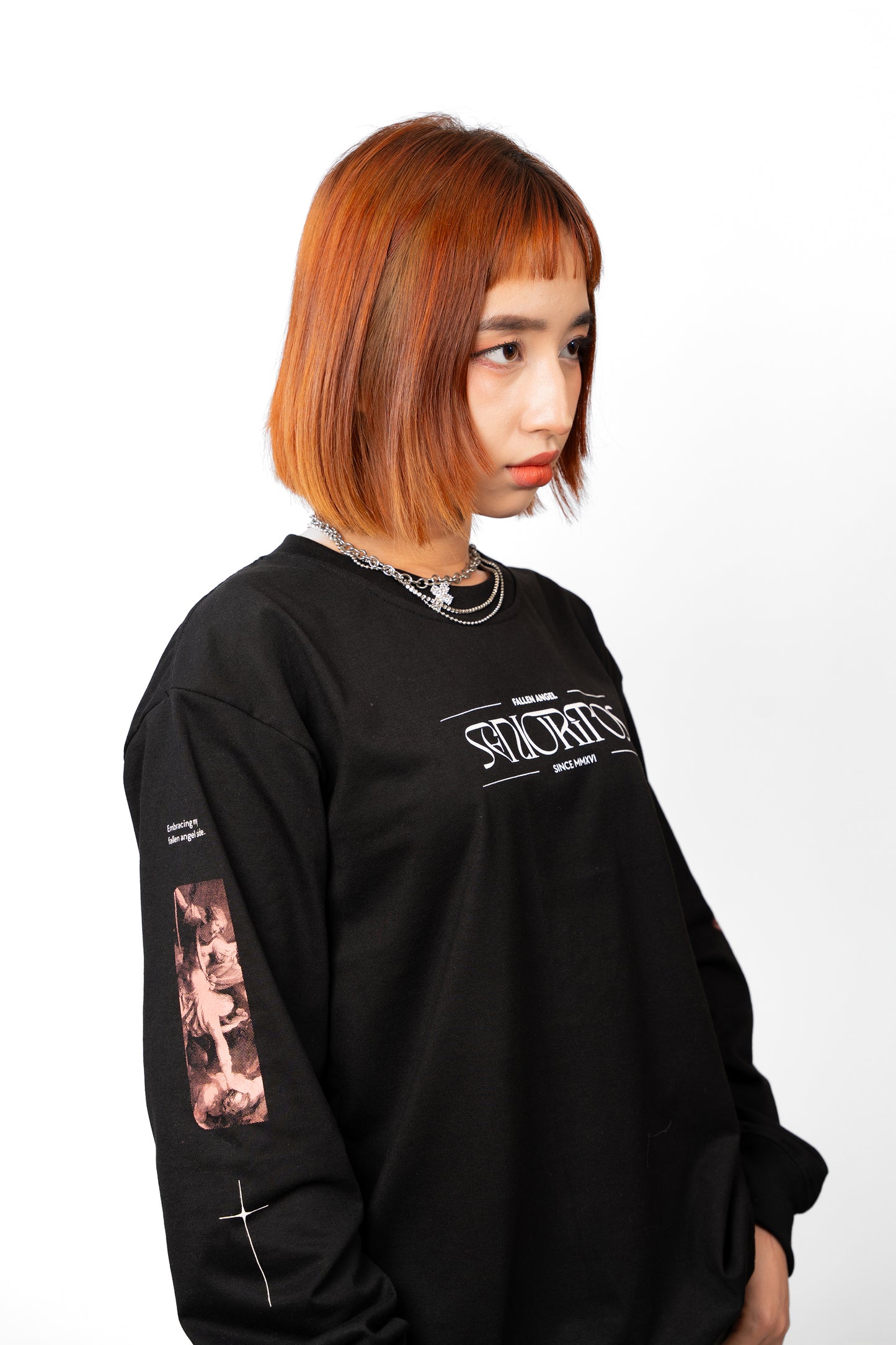 FALLEN ANGEL LONG SLEEVES | BLACK