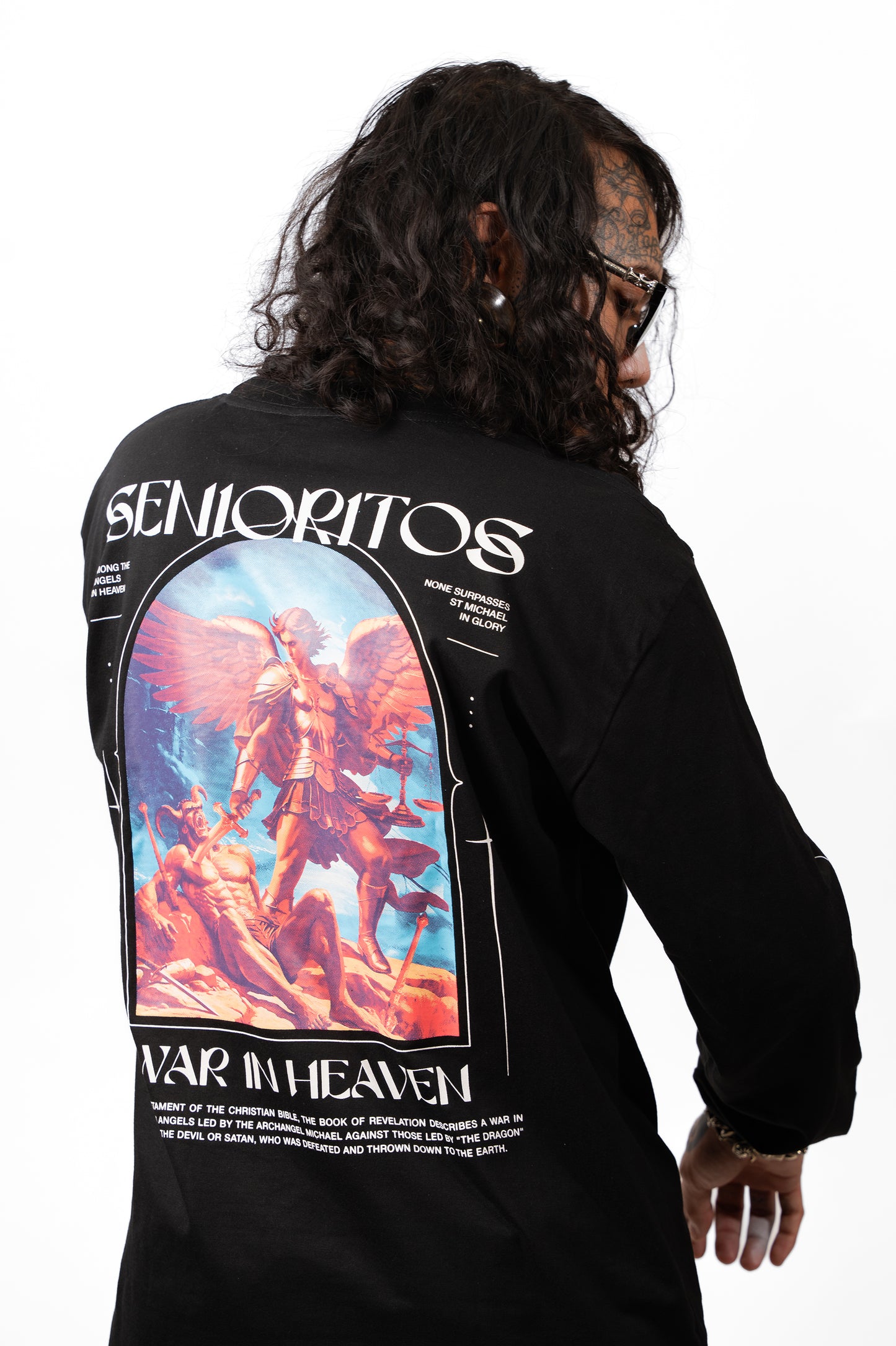 WAR IN HEAVEN LONG SLEEVES | BLACK