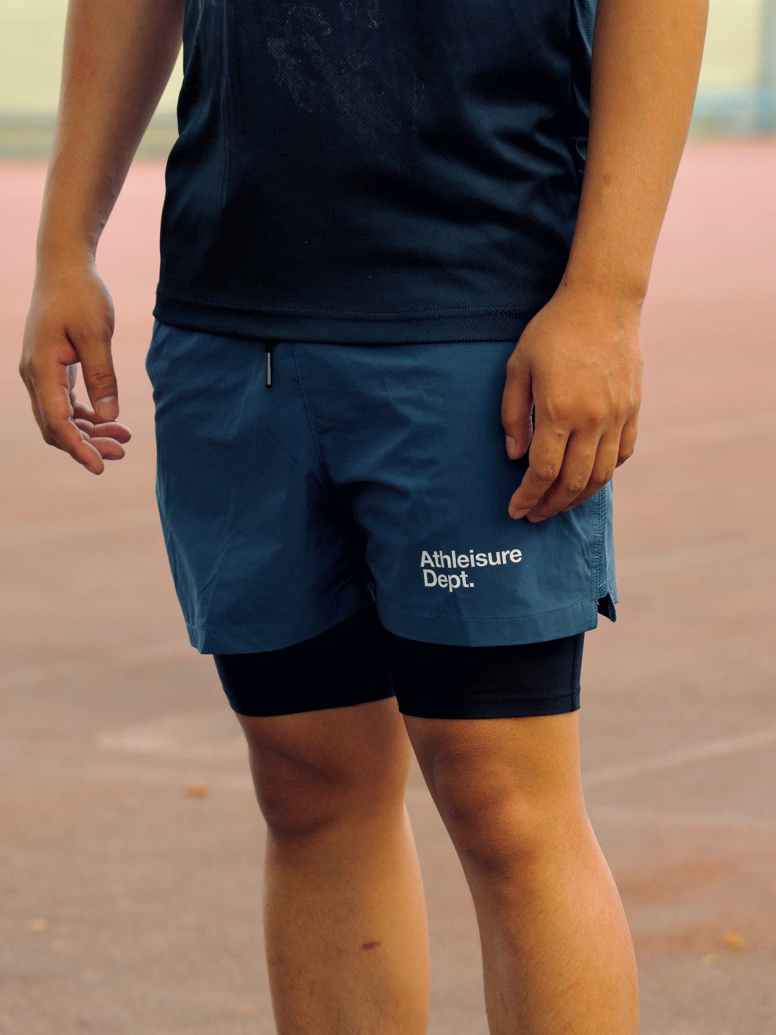 ATHLEISURE DEPT PERFORMANCE SHORT | COMMAND BLUE