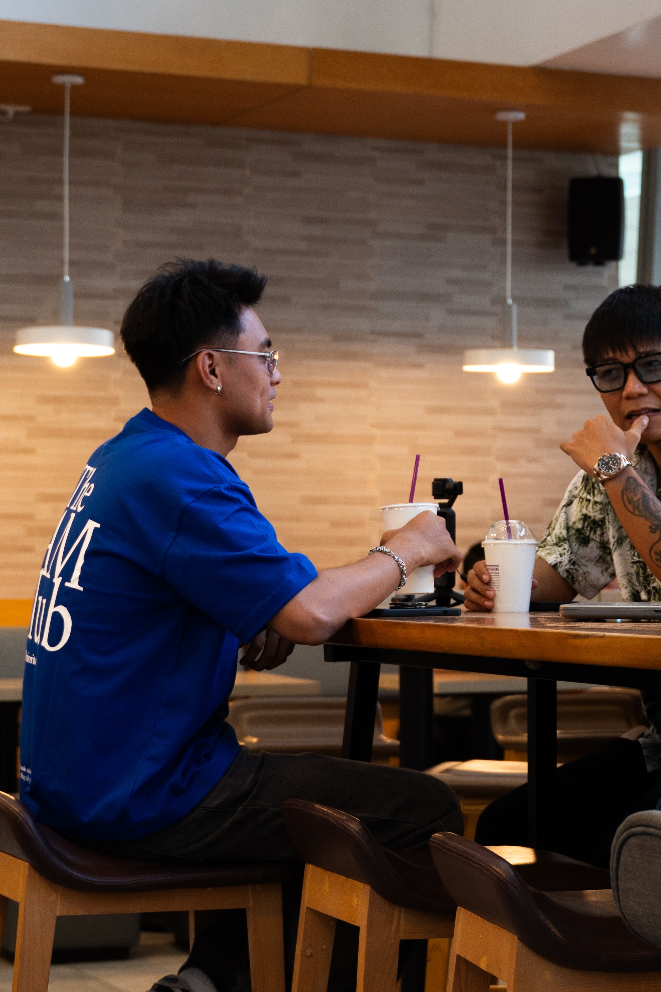 3AM CLUB BOXY TEE | MIDNIGHT BLUE