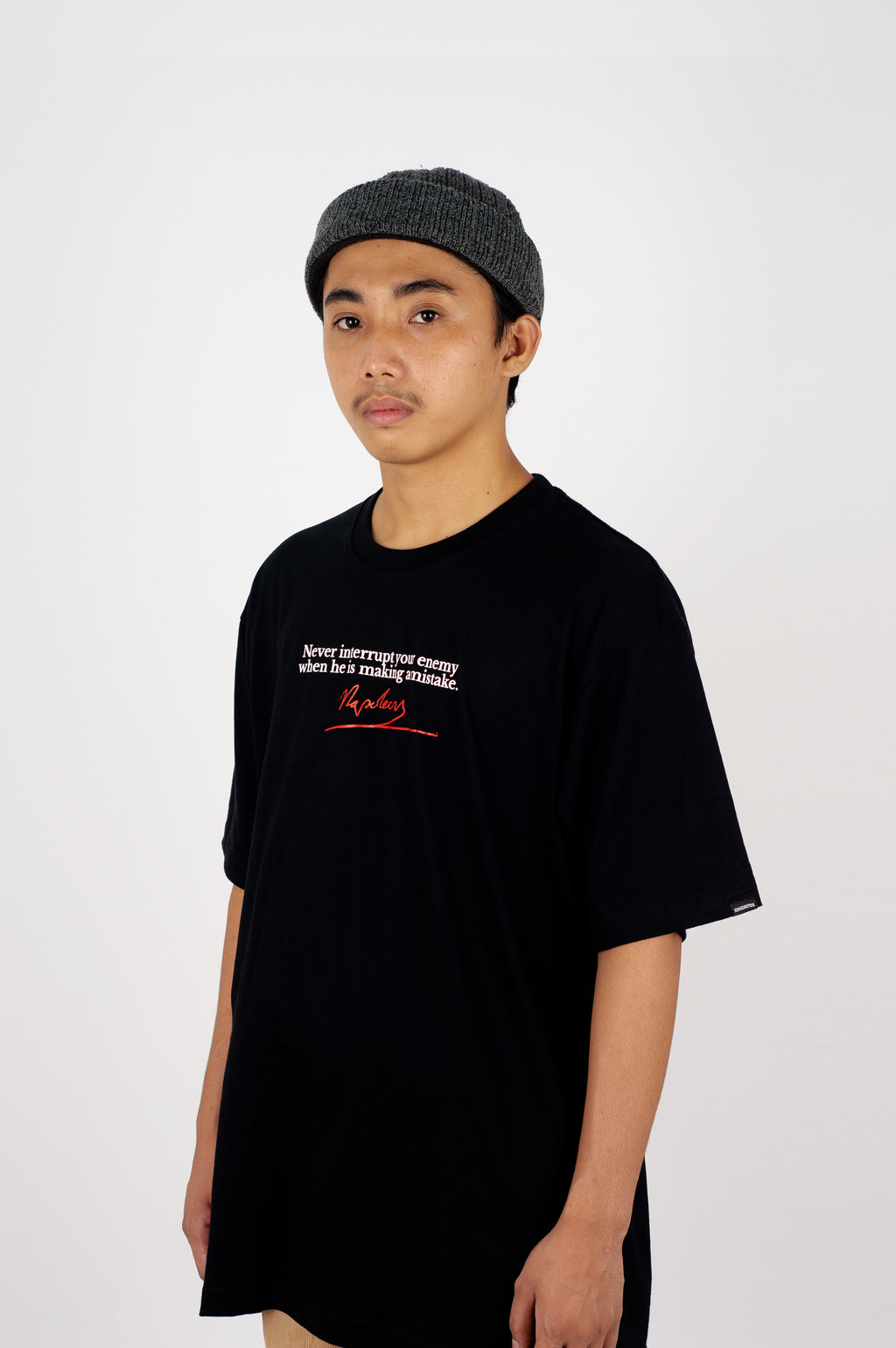 NAPOLEON TEE I BLACK