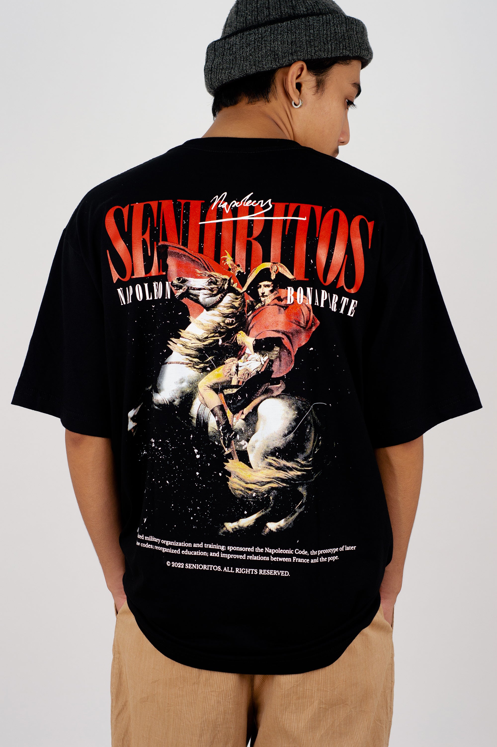 NAPOLEON TEE I BLACK