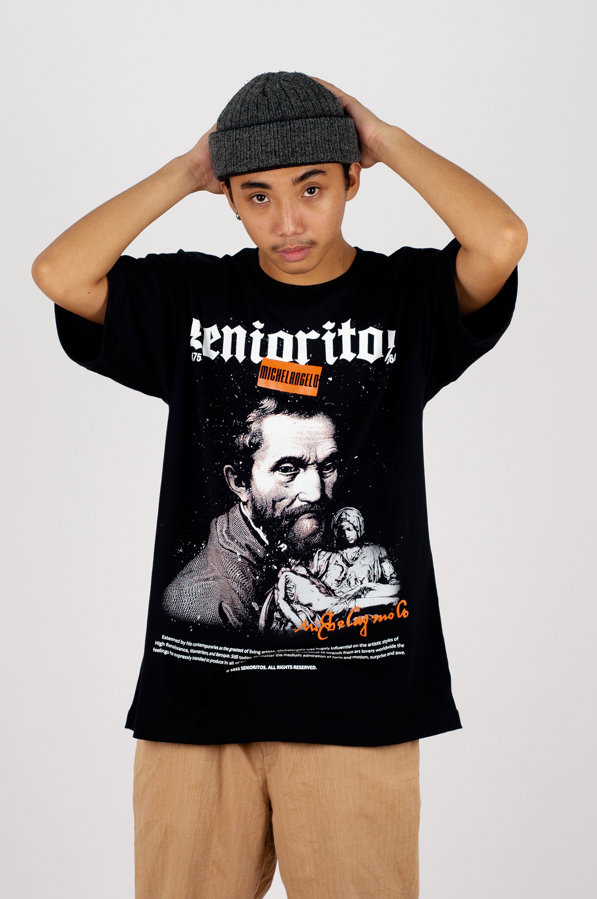 MICHELANGELO TEE I BLACK
