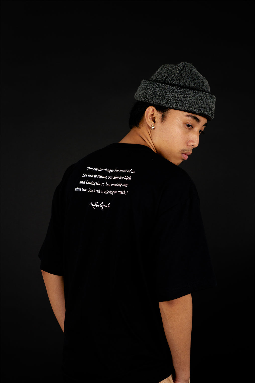 MICHELANGELO TEE I BLACK