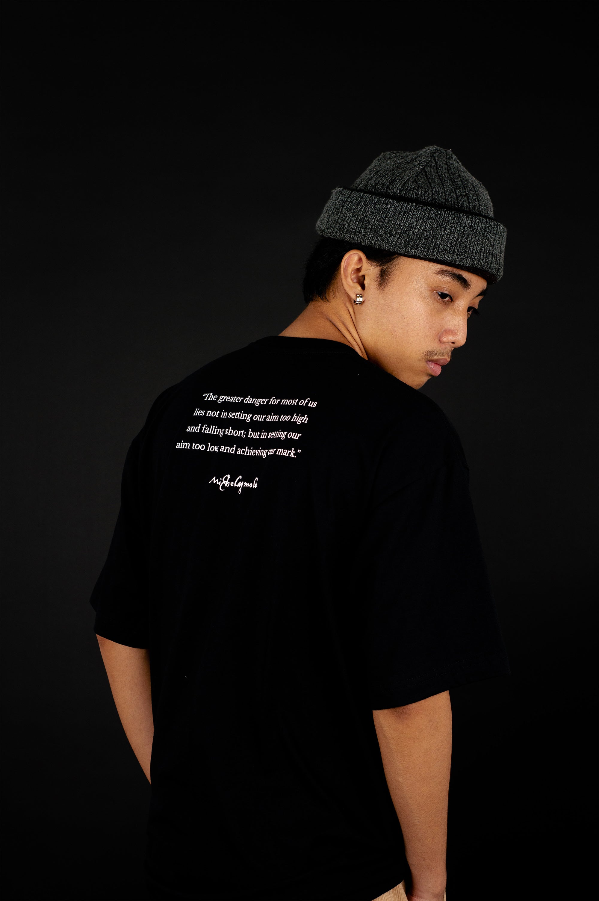 MICHELANGELO TEE I BLACK