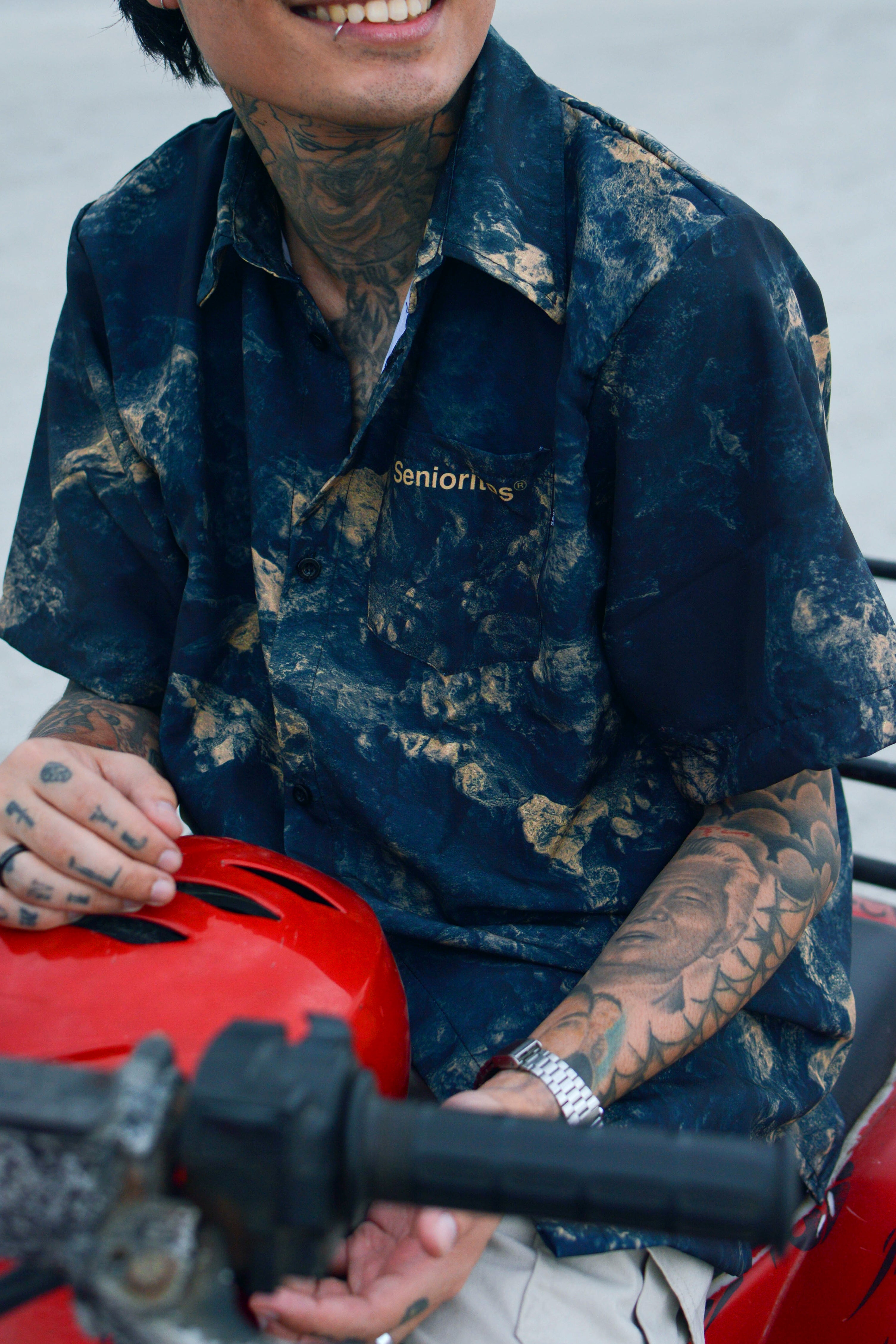 CORON BUTTON DOWN POLO | ROCKY BLACK