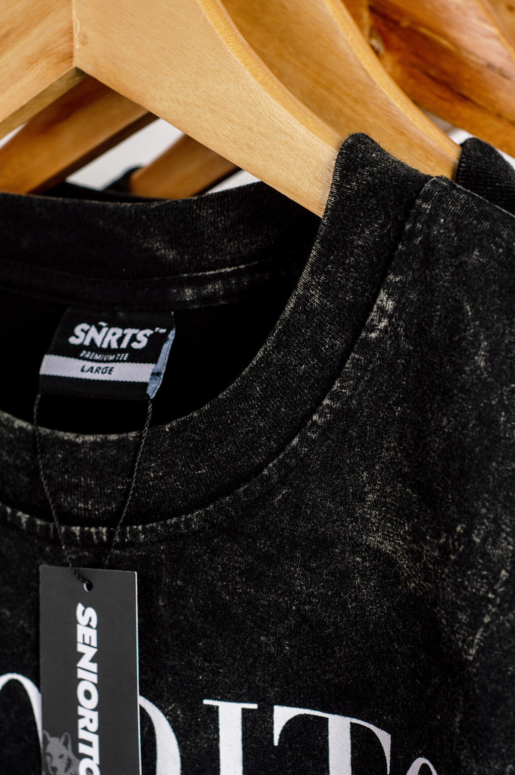 BLIND FAITH ACID OVERSIZED TEE | BLACK