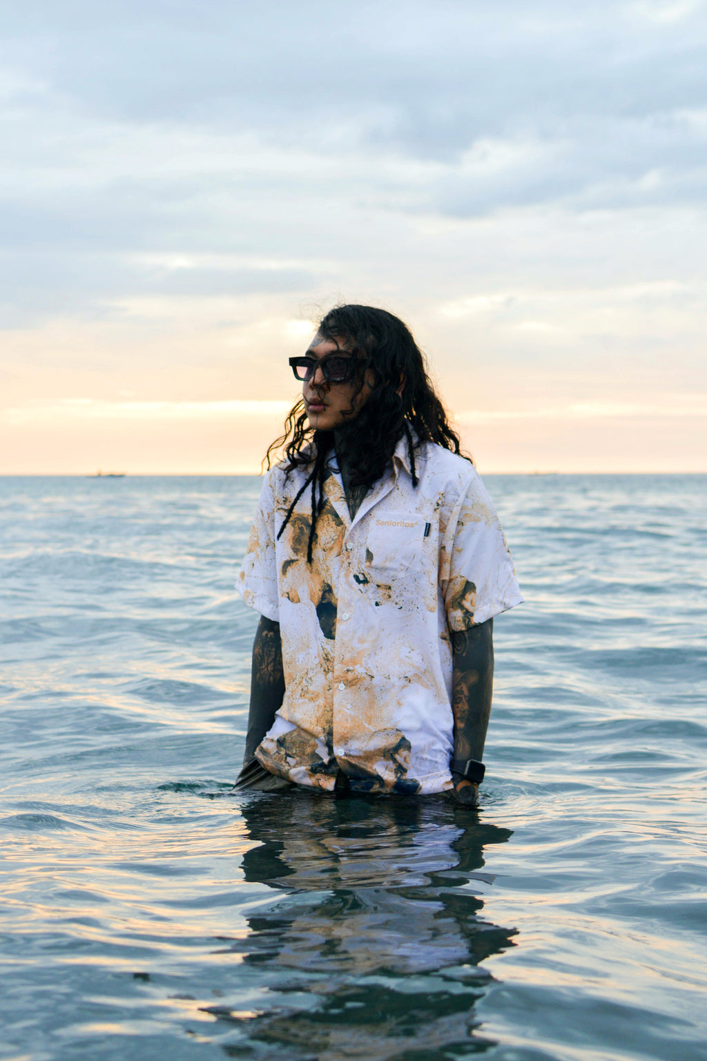 CORON BUTTON DOWN POLO | DIRTY WHITE