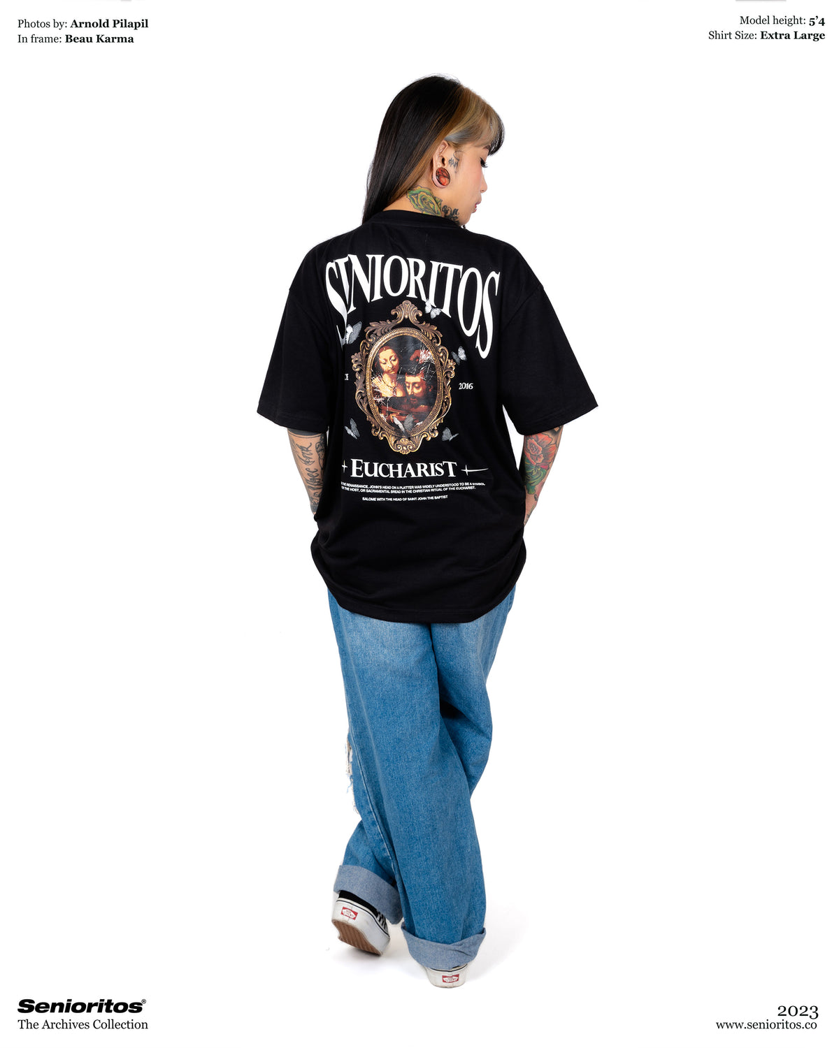 EUCHARIST TEE | BLACK – Senioritos® Apparel Store