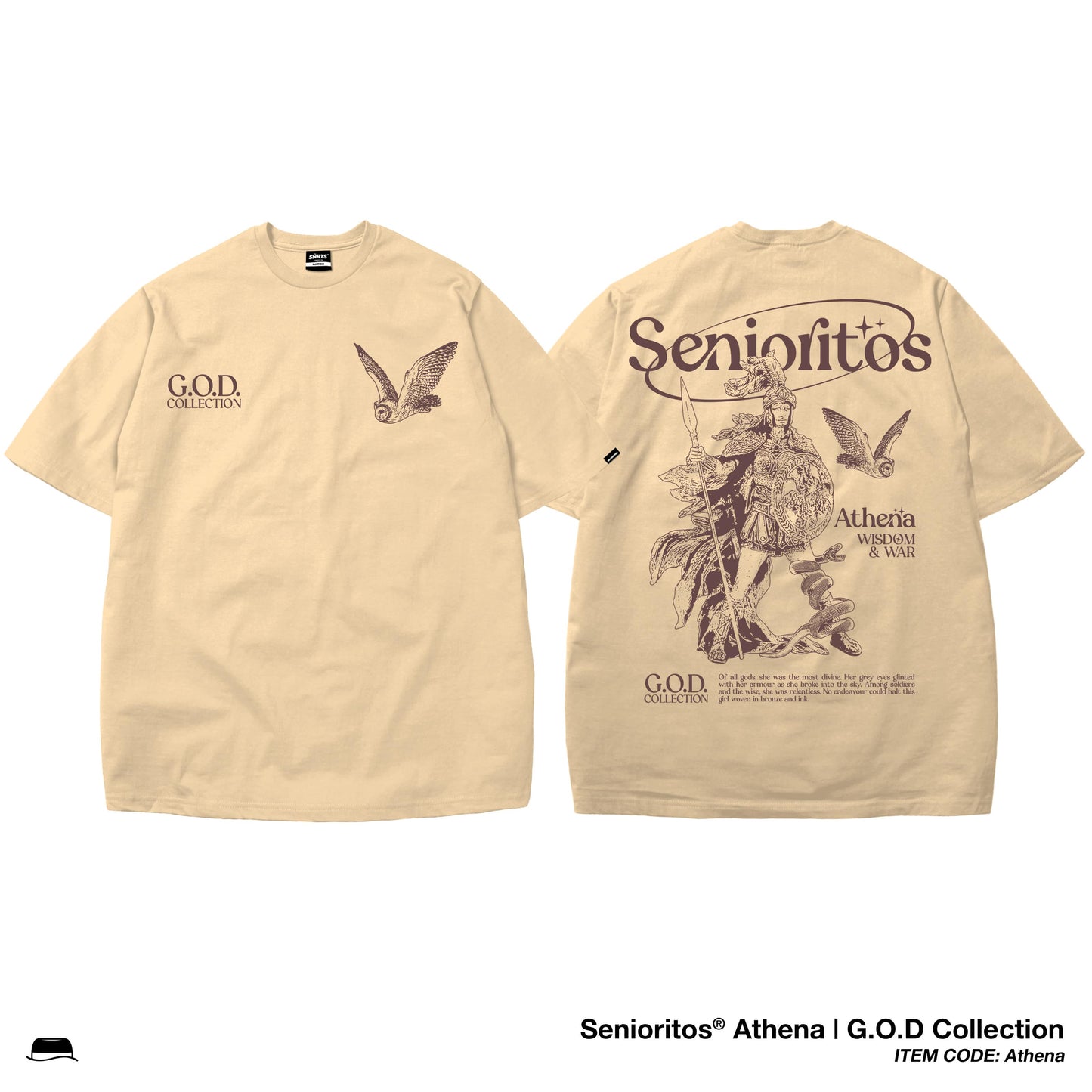 ATHENA TEE | BEIGE