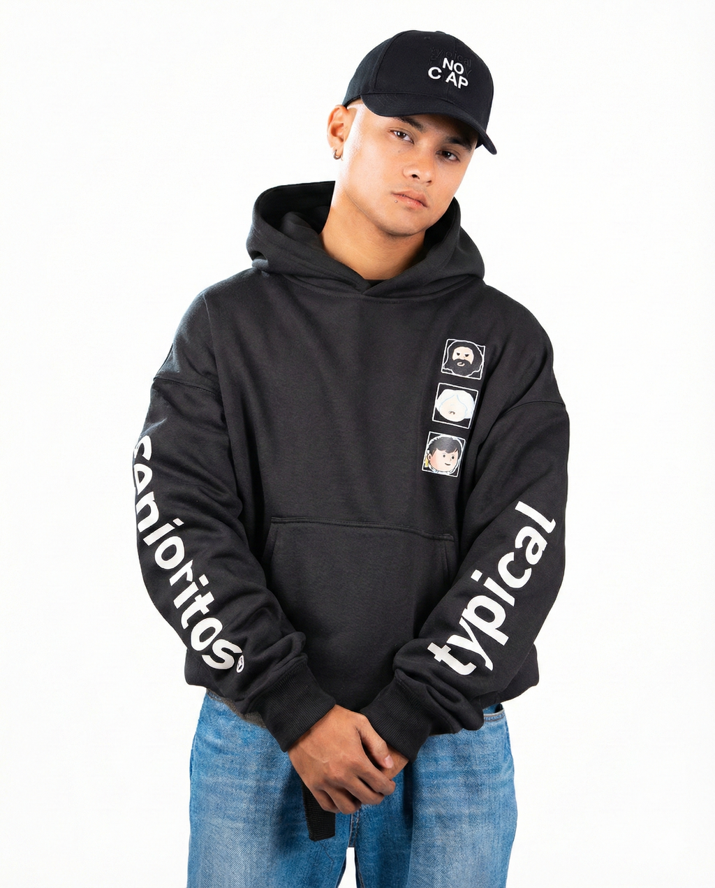 TPC HOODIE+CAP BUNDLE | BLACK | TPCxSENIORITOS® COLLABORATION