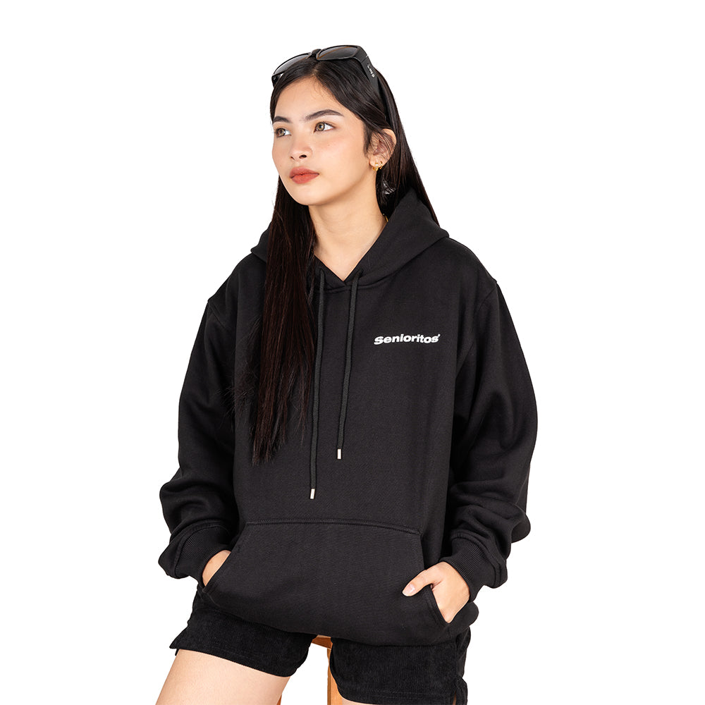 ITALIC HOODIE | BLACK